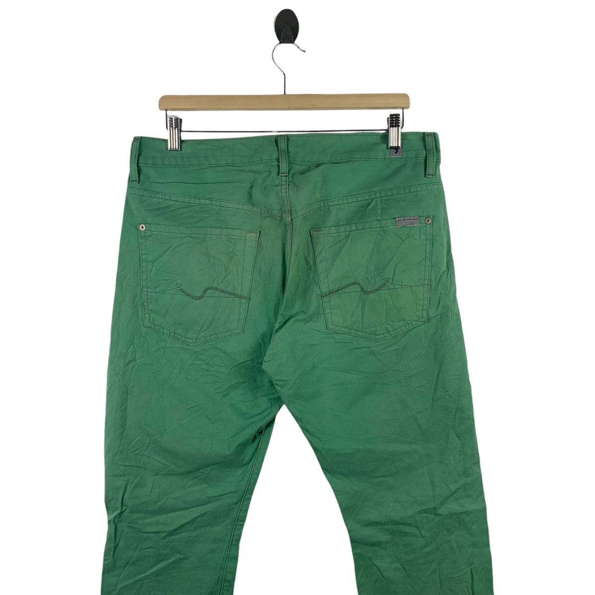 7 For All Mankind 7 FOR ALL MANKIND green colour jeans Size US 35 - 15 Thumbnail
