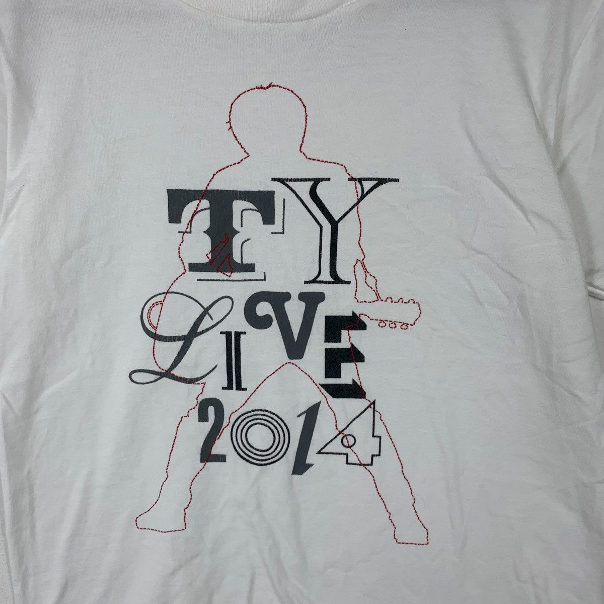 Vintage YOSHIDA TAKURO TY Live 2014 Tabi No Yado Concert Tee Shirt Size S / US 4 / IT 40 - 4 Thumbnail