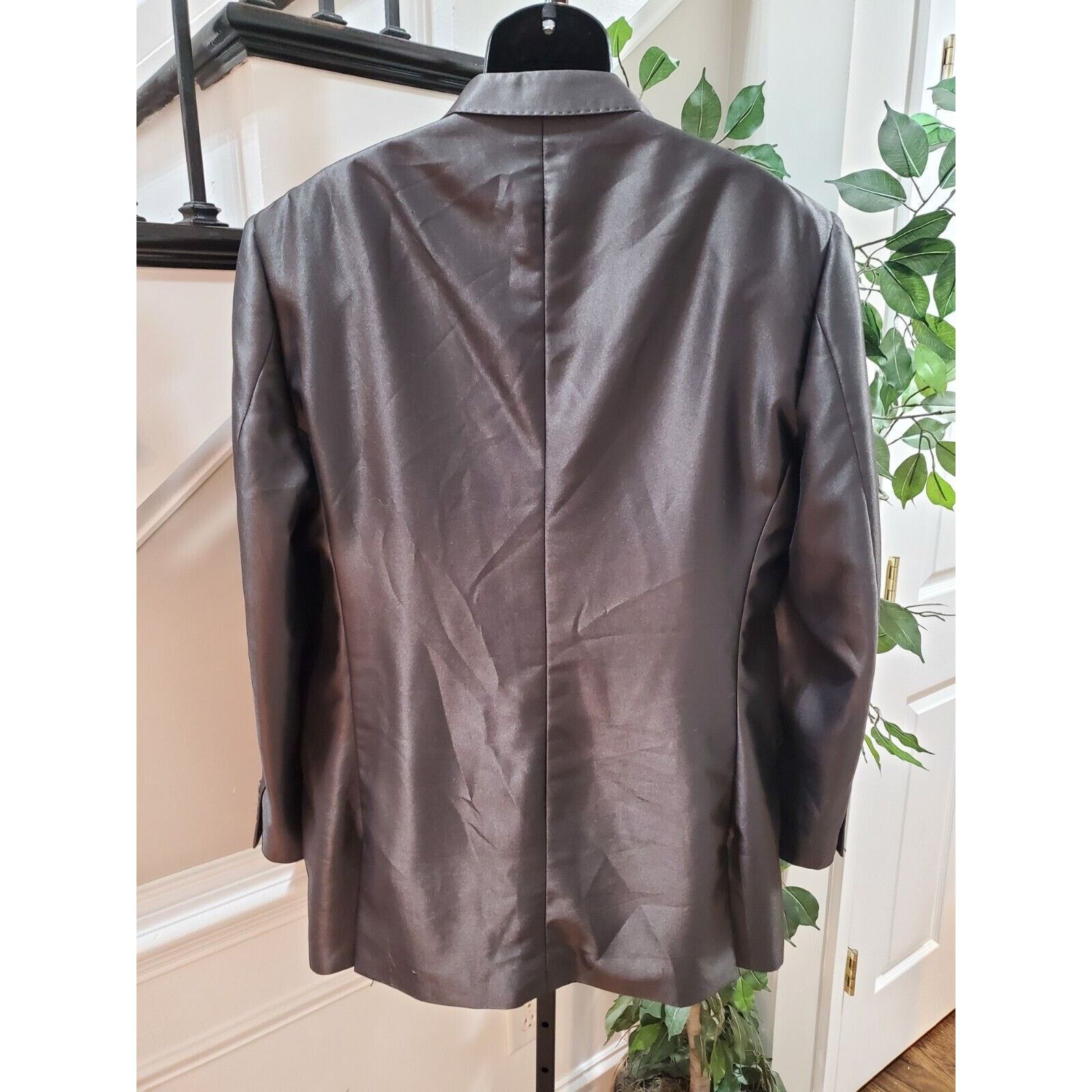 Other E.J. Samuel Designer Polyester Long Sleeve Blazer Size 48 Size 48R - 7 Thumbnail