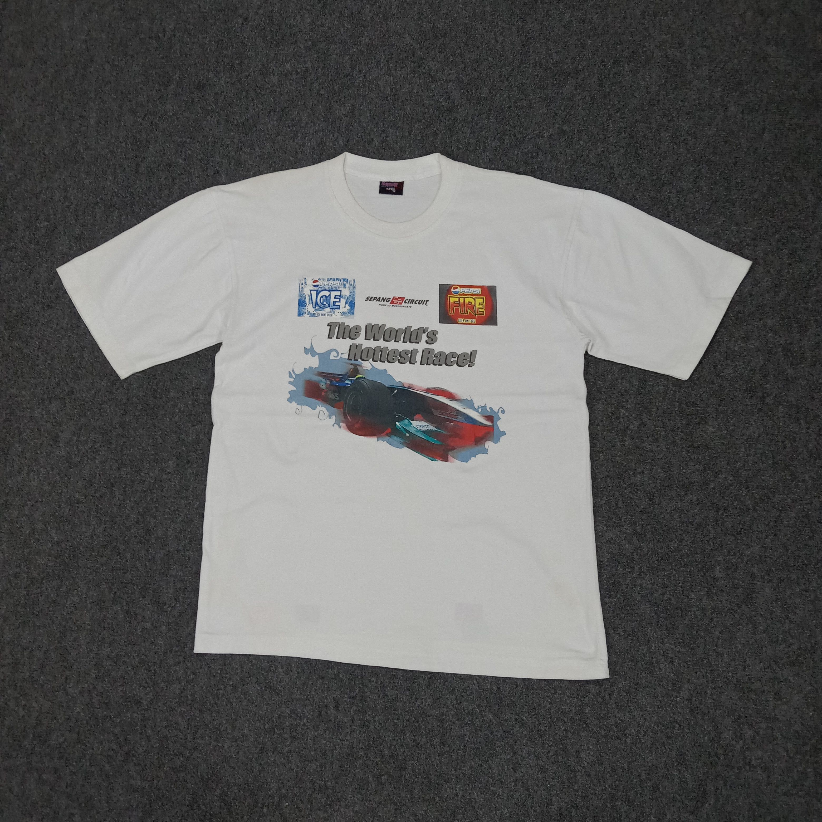 Formula 1 Pepsi Sepang Circuit Racing Tshirt