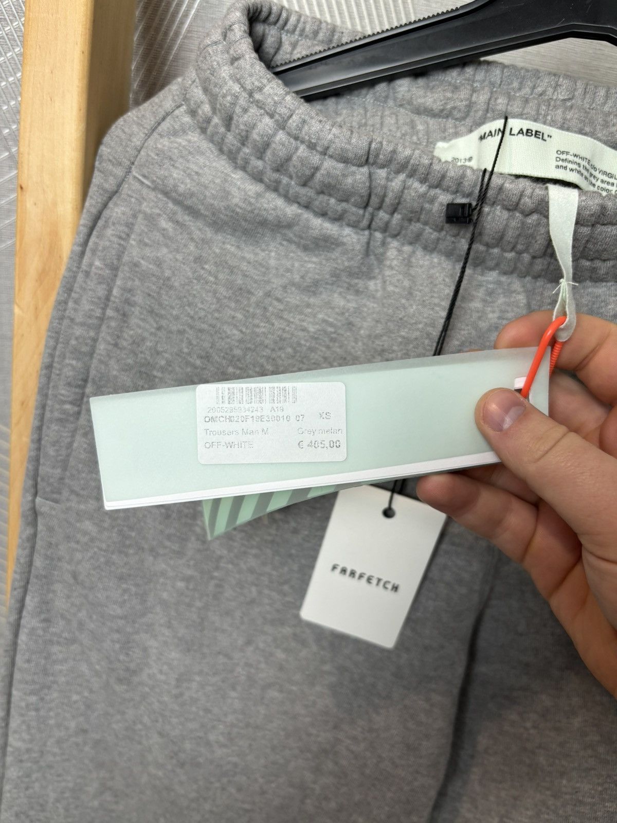 Off-White New OFF-White 3D Acrylic Arrows sweatpants XS size Size US 29 - 15 Thumbnail