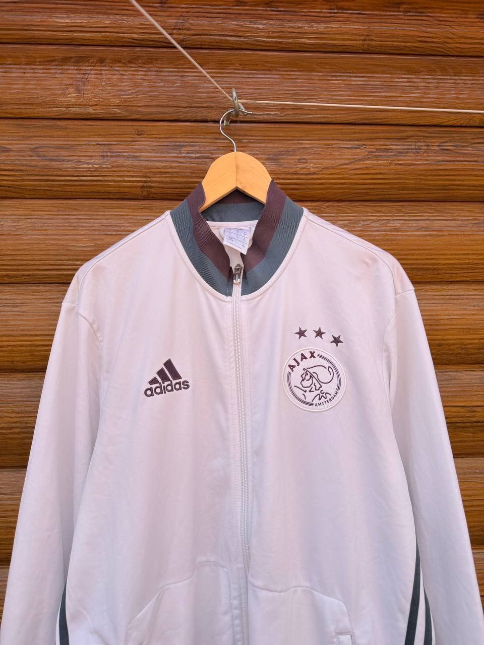 Adidas AJAX 2016 JACKET TRACK FOOTBALL SOCCER ADIDAS SIZE XL Size US XL / EU 56 / 4 - 2 Thumbnail