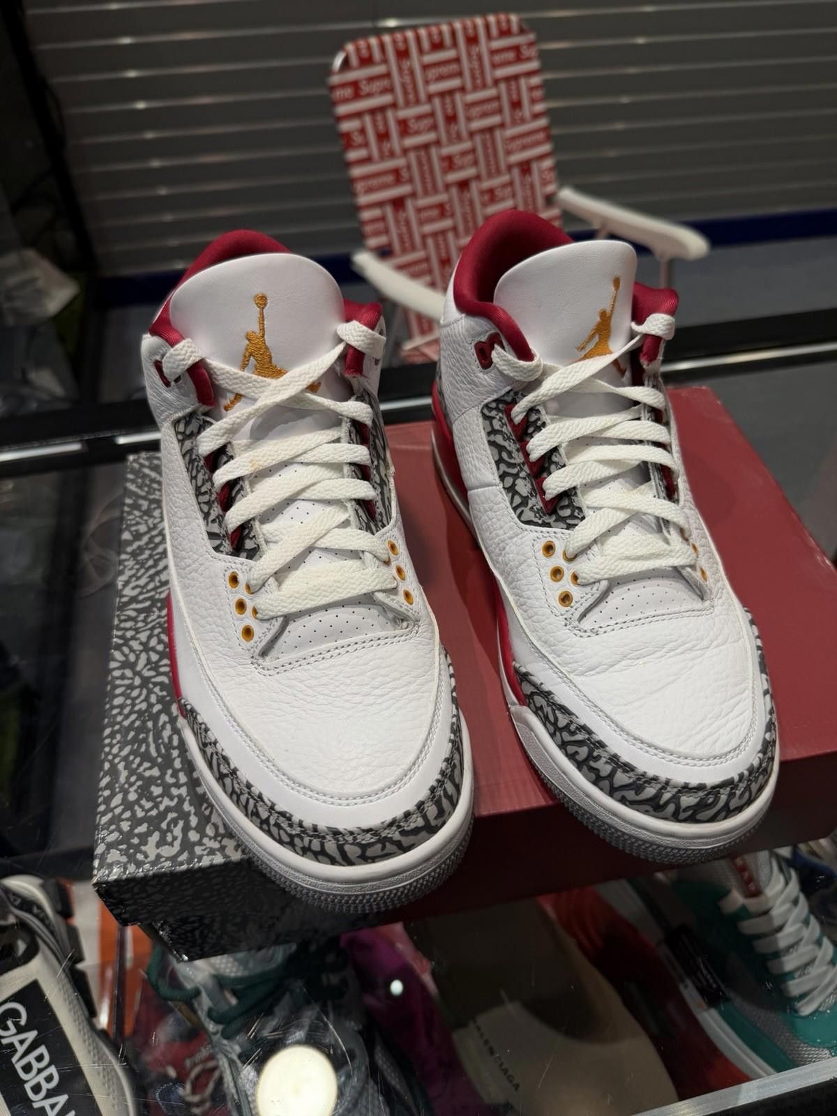 Jordan Brand Size 8.5 - Jordan 3 Retro Mid Cardinal Red (CT8532 126) Size US 8.5 / EU 41-42 - 5 Thumbnail