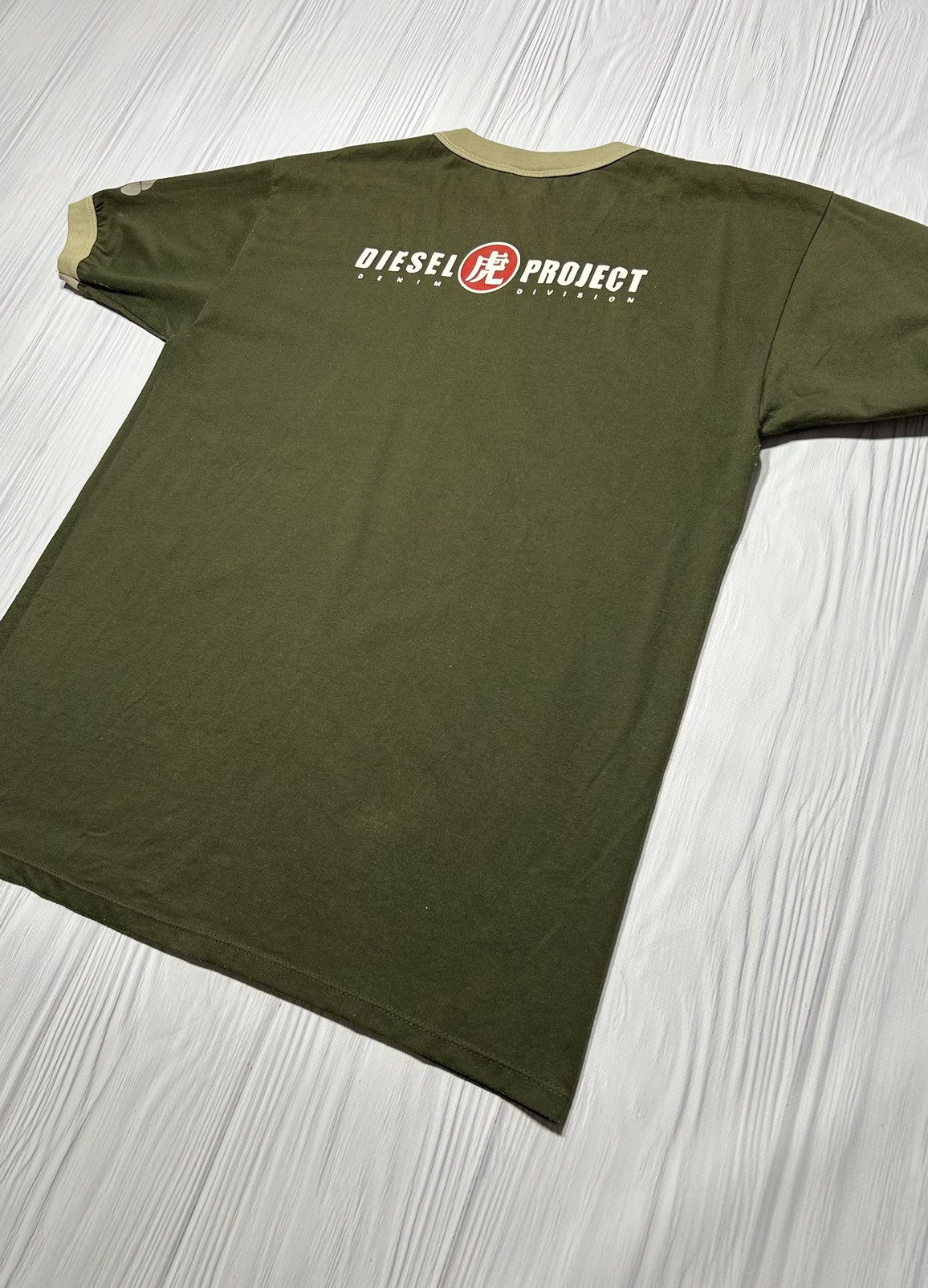 Diesel 🇯🇵 Vintage 90s Diesel Project Japan Big logo t-shirt Rare Size US XL / EU 56 / 4 - 10 Thumbnail