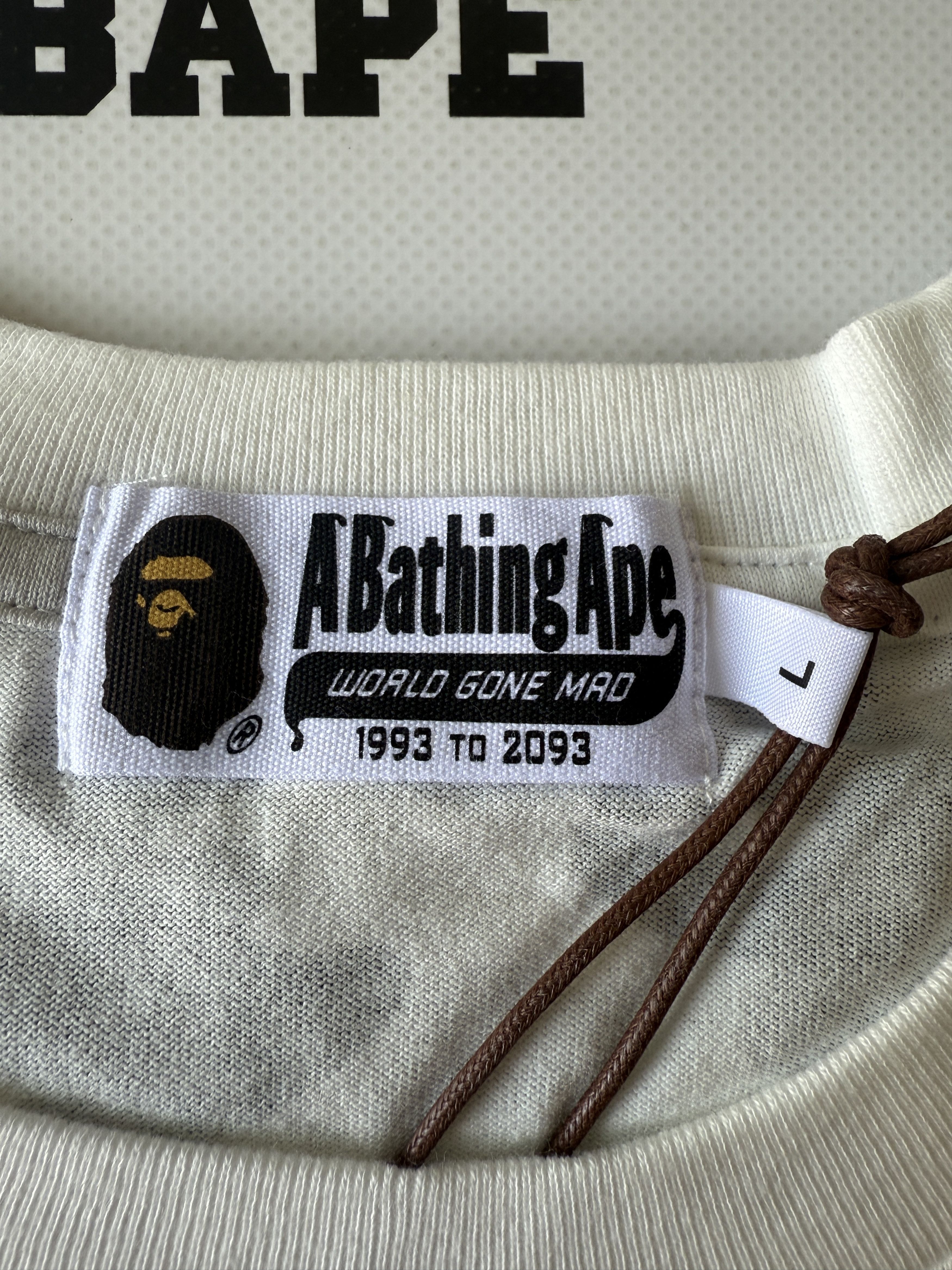 Bape ABC CAMO COLLEGE TEE Size US L / EU 52-54 / 3 - 6 Thumbnail