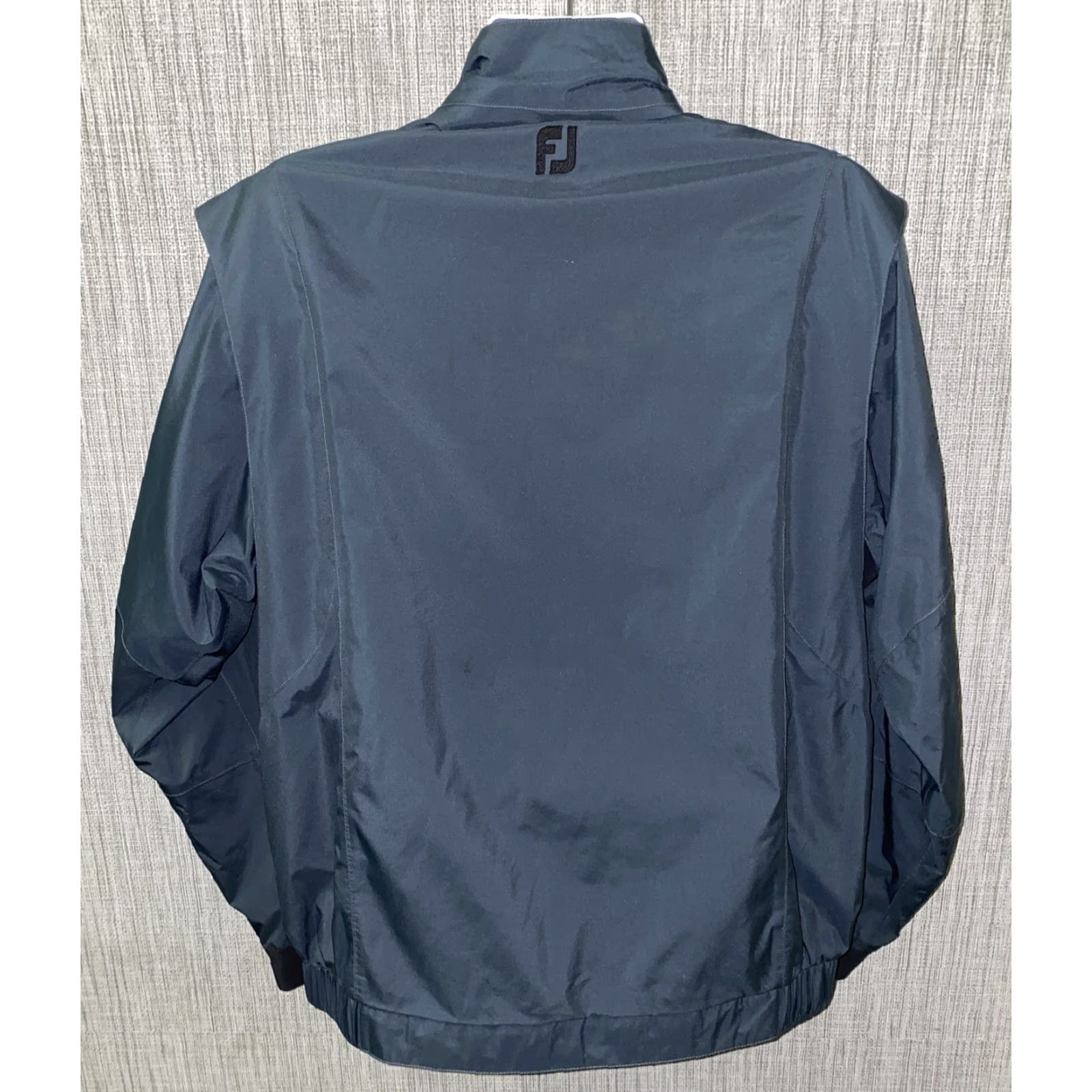 Footjoy FootJoy Jacket Mens Full Zip L Blue Polyester Dryjoys Full Zip Casual Size US L / EU 52-54 / 3 - 5 Thumbnail