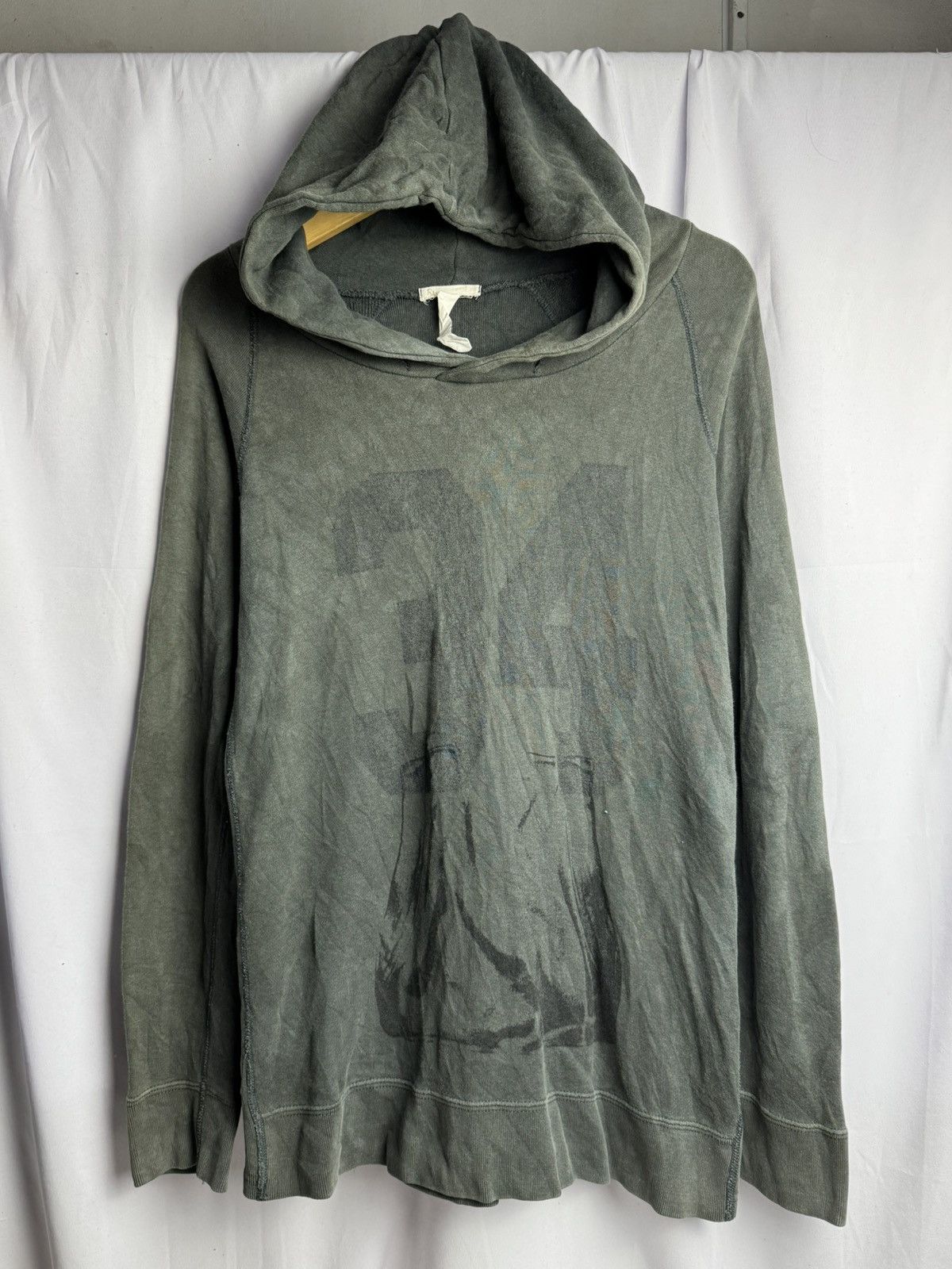 Hysteric Glamour Japanese 34 Resume Anthem Faded Green Hoodie Ifsix lgb style Size US M / EU 48-50 / 2 - 1 Thumbnail