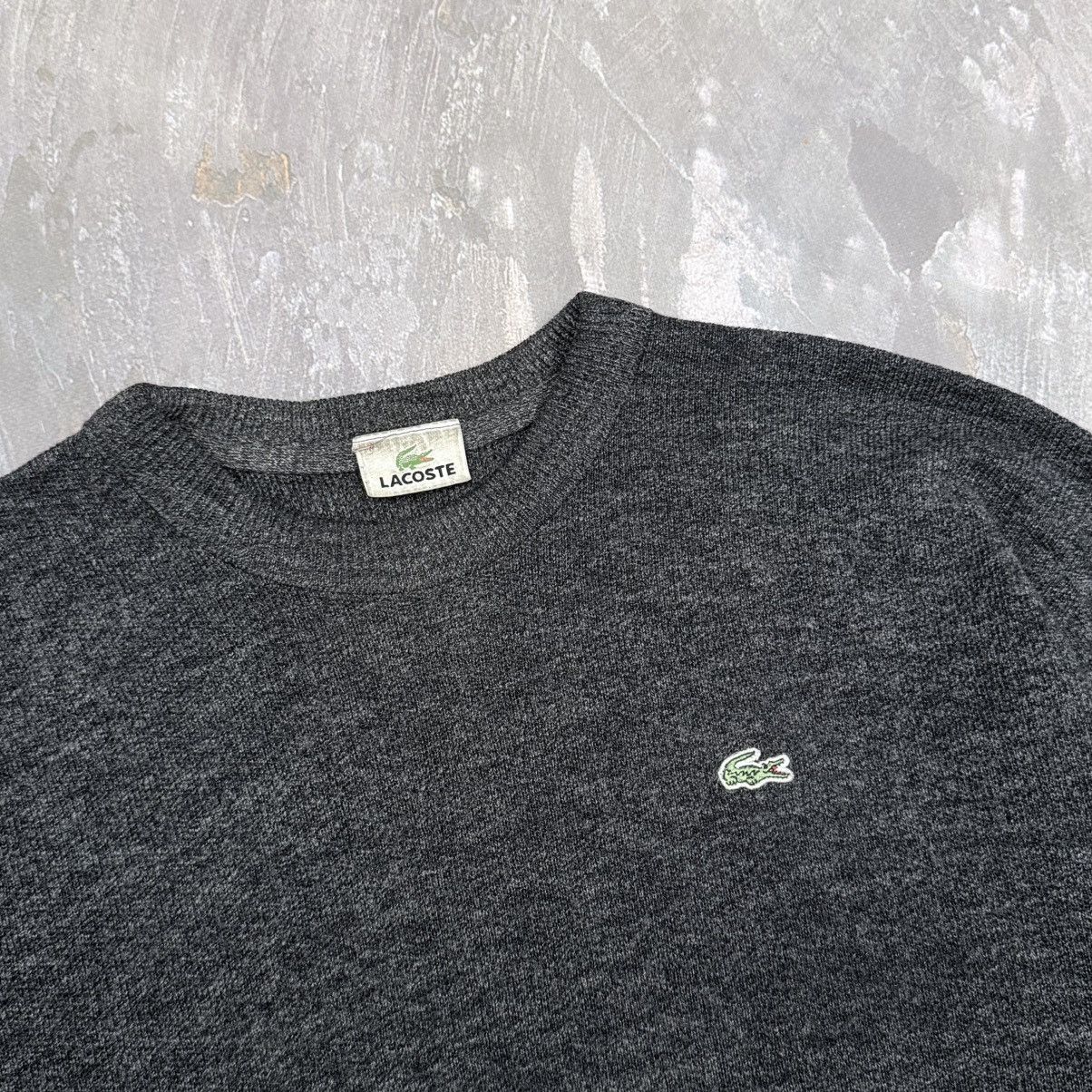 Lacoste Vintage Lacoste 90s Wool Knit Crewneck Sweater Y2K Size US L / EU 52-54 / 3 - 3 Thumbnail