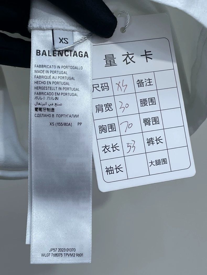 Balenciaga Balenciaga 23 Resort Style PARIS Slim Fit Small Size T-Shi Size XS / US 0-2 / IT 36-38 - 7 Thumbnail