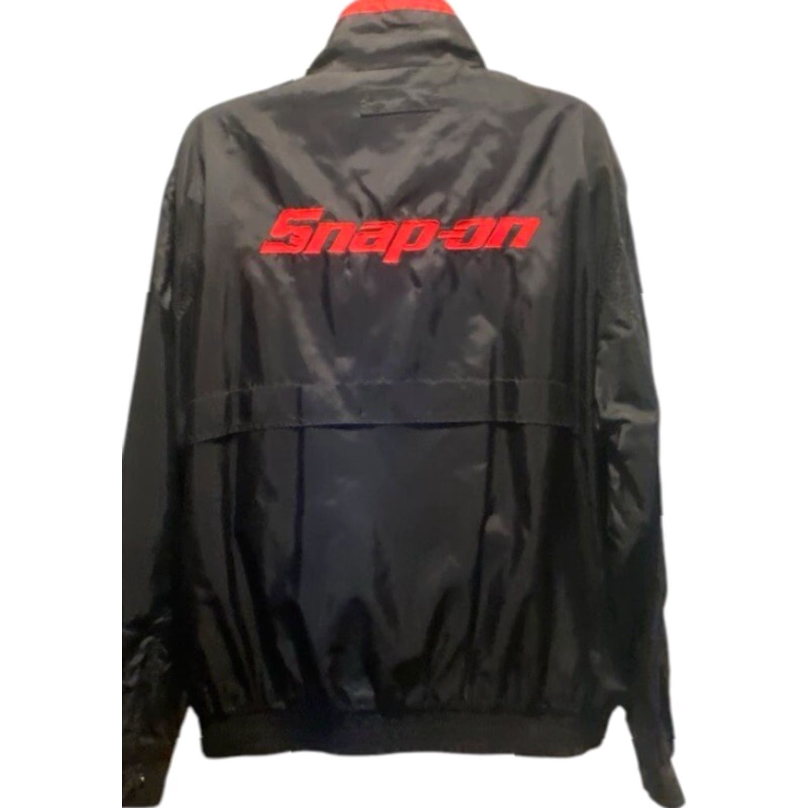 Vintage VINTAGE SnapOn Jacket Men’s XL Black Zip Snap Multiple Pockets Logo Embroidery Size US XL / EU 56 / 4 - 3 Thumbnail
