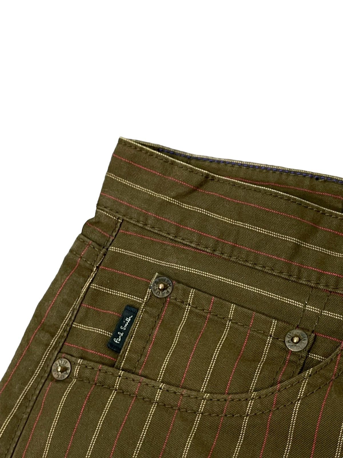 Japanese Brand Striped Jeans Paul Smith Regular Straight 6🟦2 Size US 32 / EU 48 - 18 Thumbnail