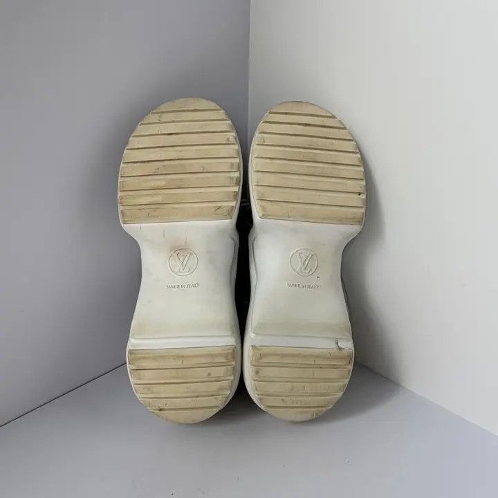 Louis Vuitton Louis Vuitton Leather Sporty Casual Sneakers -2508 Size US 5.5 / EU 38 - 4 Thumbnail