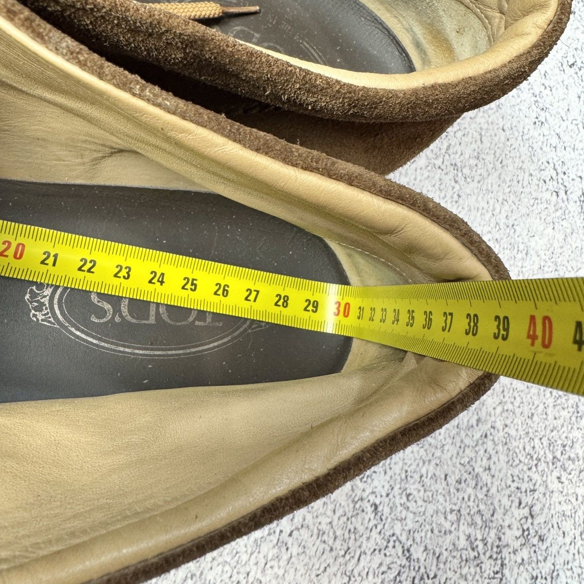 Handmade × Tod's TOD’S Mens Brown Suede Chukka Boots US11.5 UK10.5 29.5cm Size US 11.5 / EU 44-45 - 14 Thumbnail
