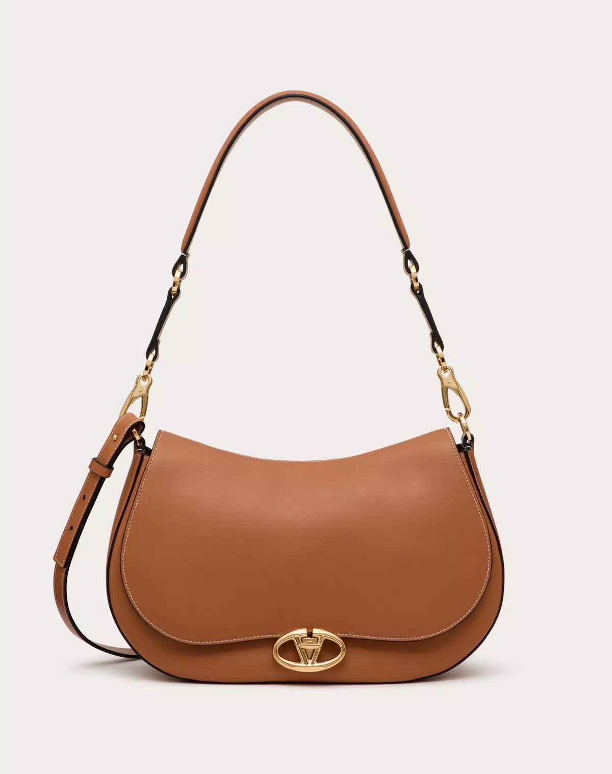 Valentino oc11z0725 Size:OS/Bag In Nappa Calfskin in Almond Beige Size ONE SIZE - 1 Thumbnail