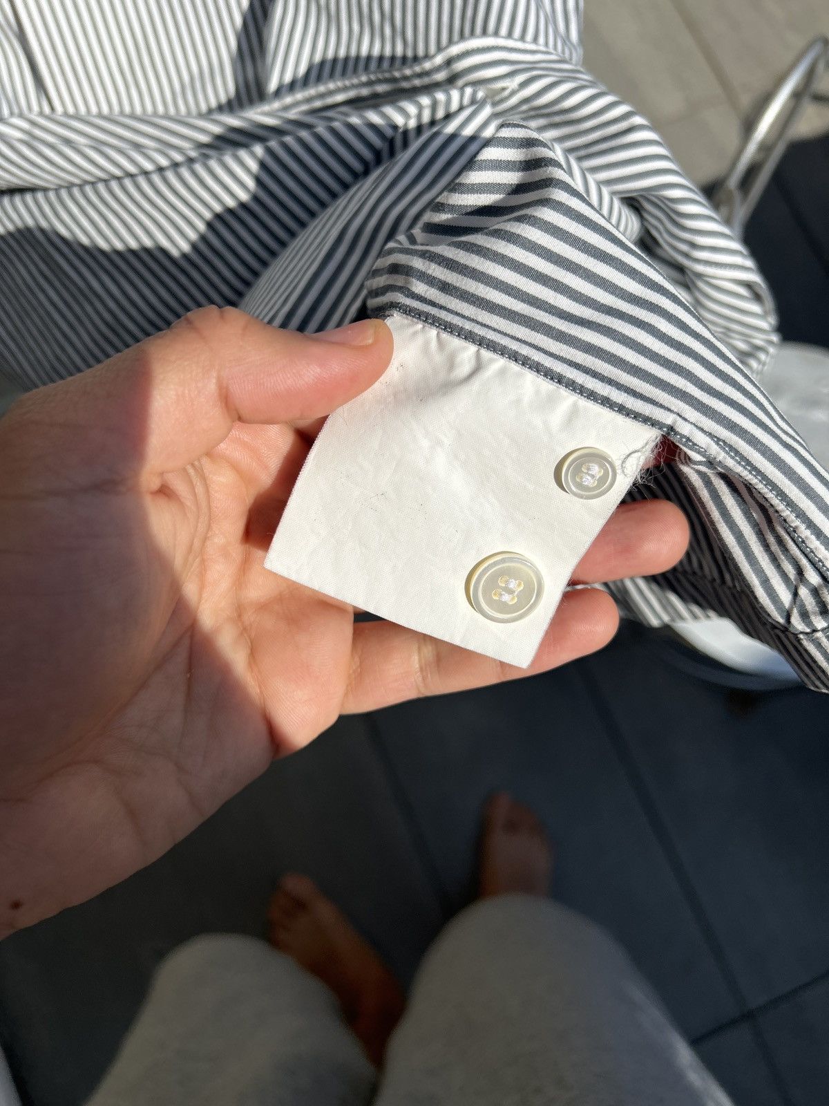 Comme des Garcons Homme Comme Des Garçons Short Sleeve Button Up Size US M / EU 48-50 / 2 - 5 Thumbnail