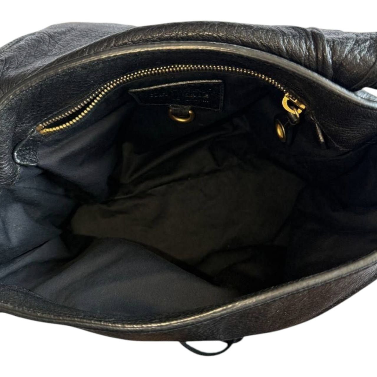 Car Shoe The Original Car Shoe Black Leather Tote Bag Size ONE SIZE - 6 Thumbnail