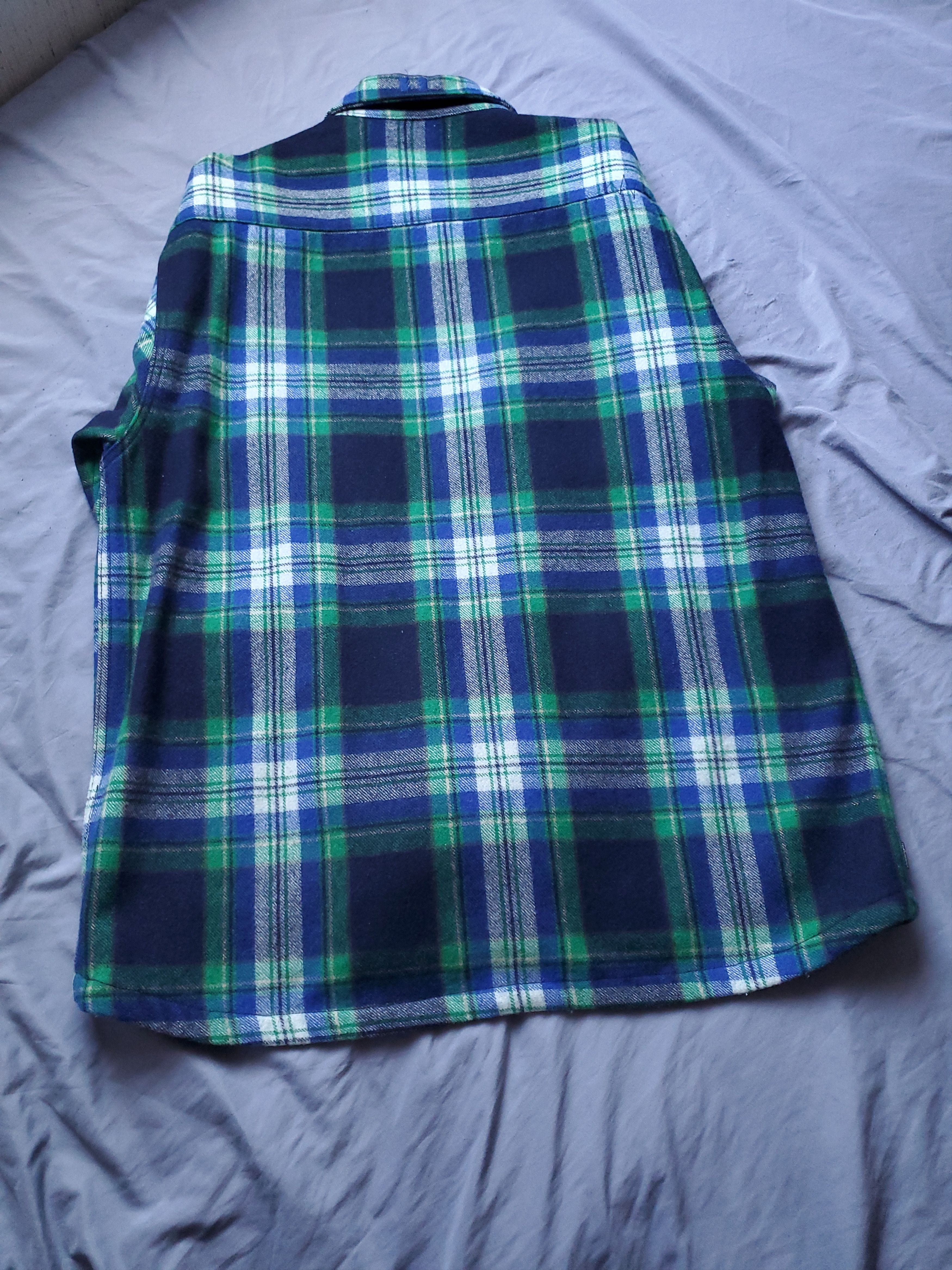 The Hundreds The Hundreds Green Wool Plaid Jacket Size US L / EU 52-54 / 3 - 10 Thumbnail