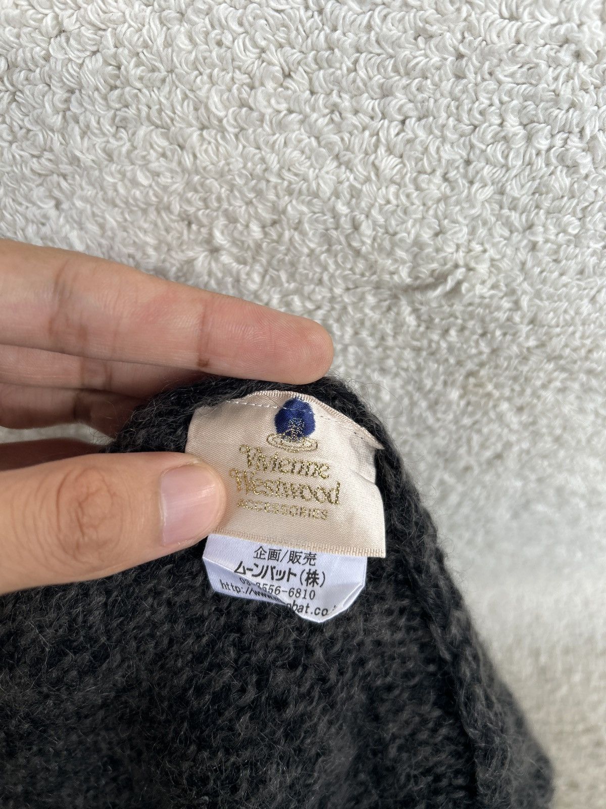 Vivienne Westwood Vivienne Westwood Orb Logo Knitted Mohair wool RARE Hats Size ONE SIZE - 6 Thumbnail