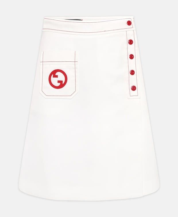 Gucci Miniskirt Size 32" / US 10 / IT 46 - 1 Thumbnail