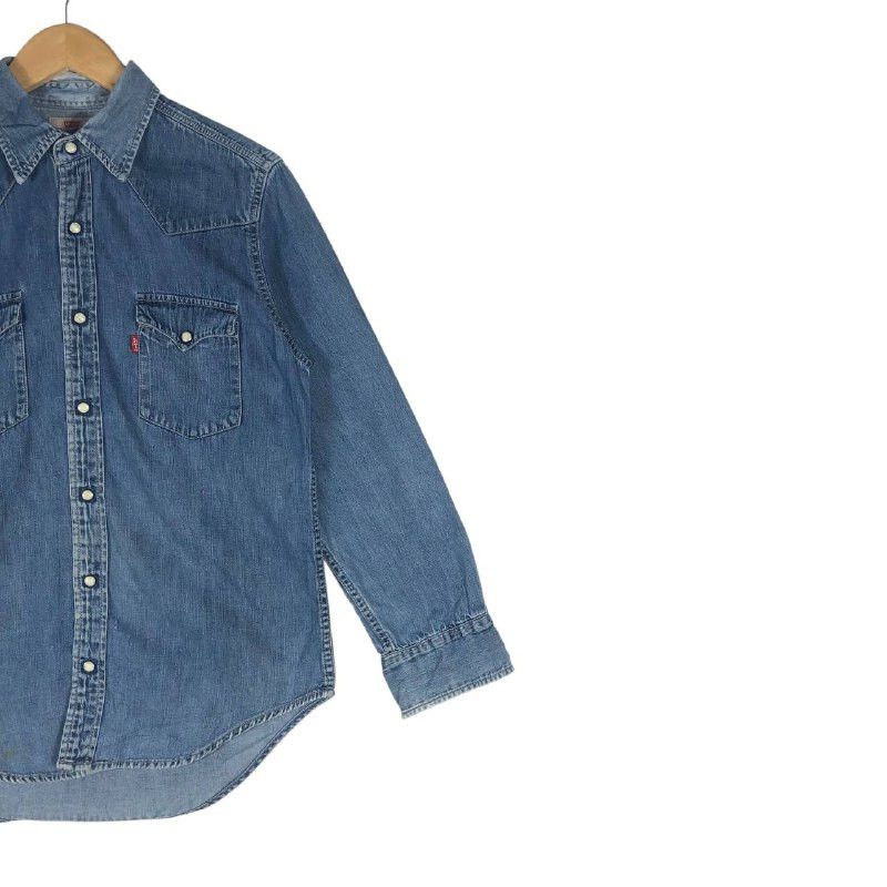 Levi's Vintage Levi's Denim Shirt Size S / US 4 / IT 40 - 4 Thumbnail