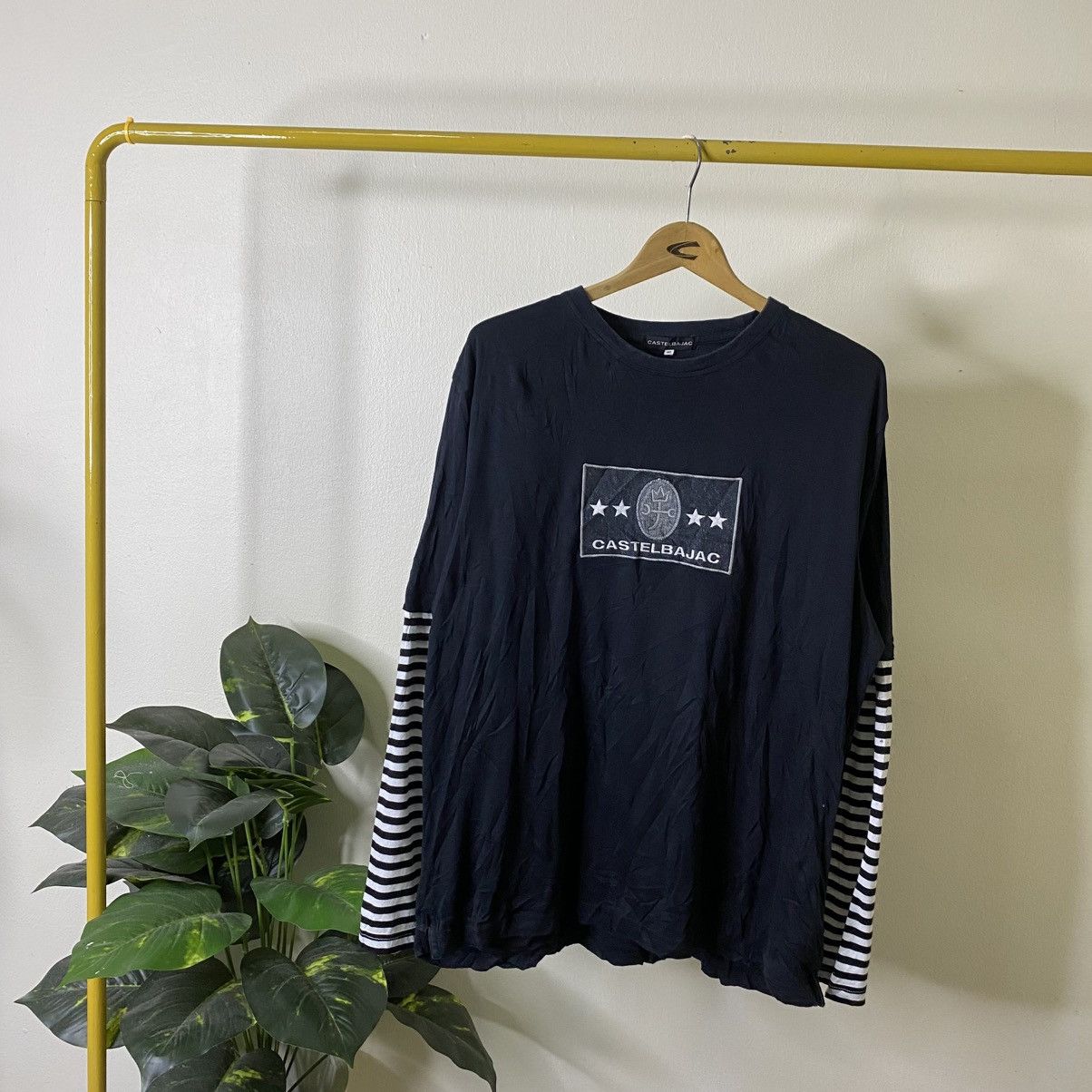 Jean Charles De Castelbajac Believe In Magic Double Sleeves Punk Grunge Style LS Tshirt Size US XL / EU 56 / 4 - 8 Thumbnail