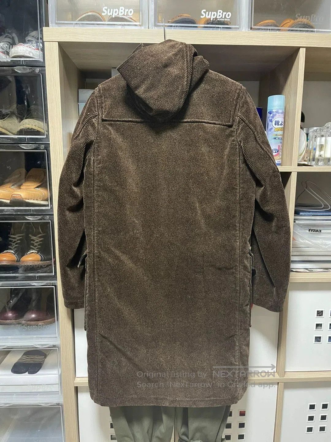 Freewheelers vintage corduroy duffle coat with hood. Size US M / EU 48-50 / 2 - 5 Thumbnail