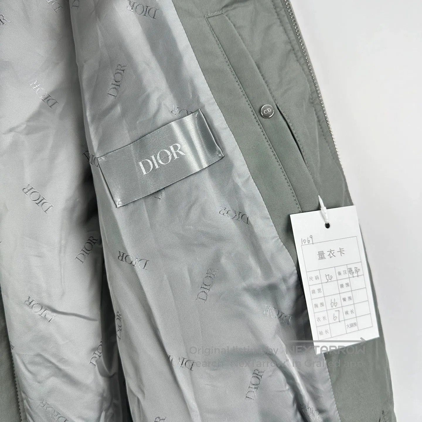 Dior Dior SS24 Embroidered Logo Bomber Jacket. Size US XXL / EU 58 / 5 - 4 Thumbnail