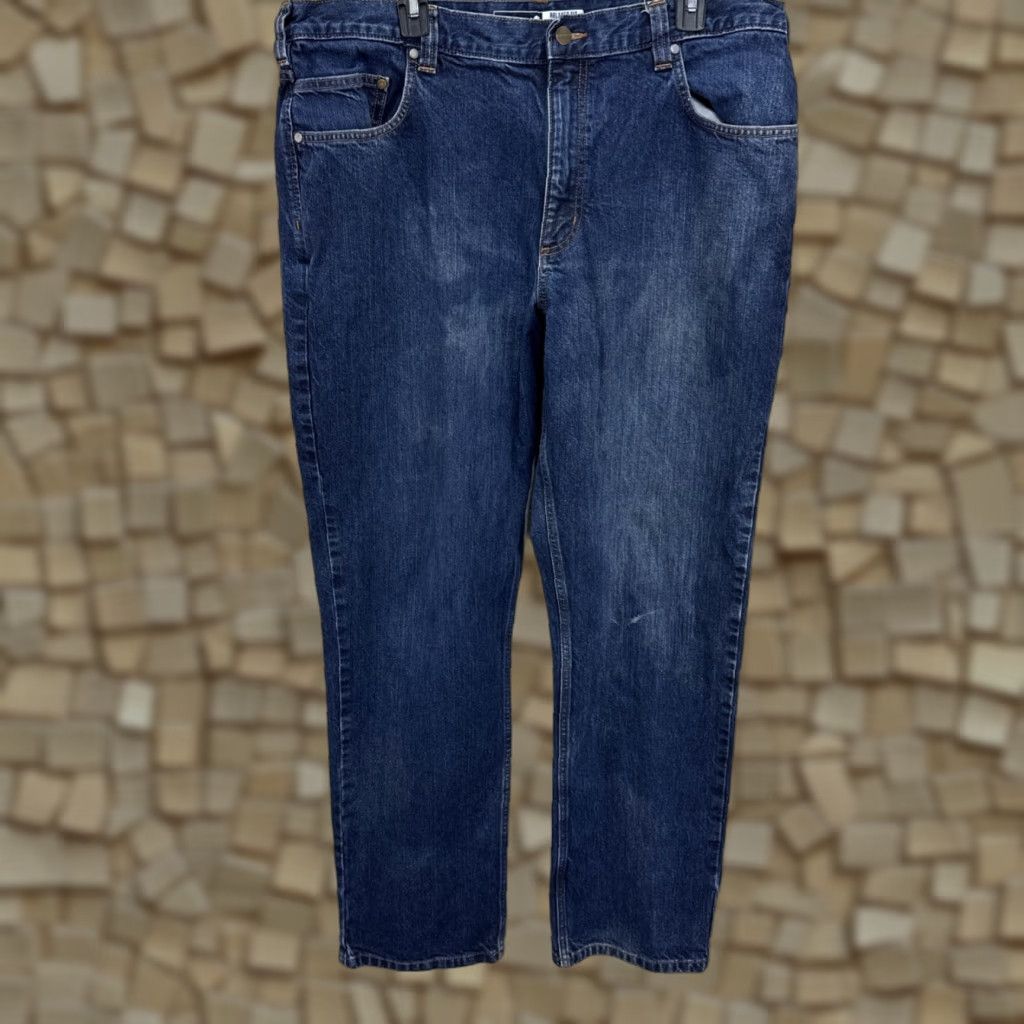 Carhartt VINTAGE Carhartt Jeans Mens 38x34 Relaxed Fit Straight Workwear Denim BD5119-M Size US 38 / EU 54 - 1 Thumbnail