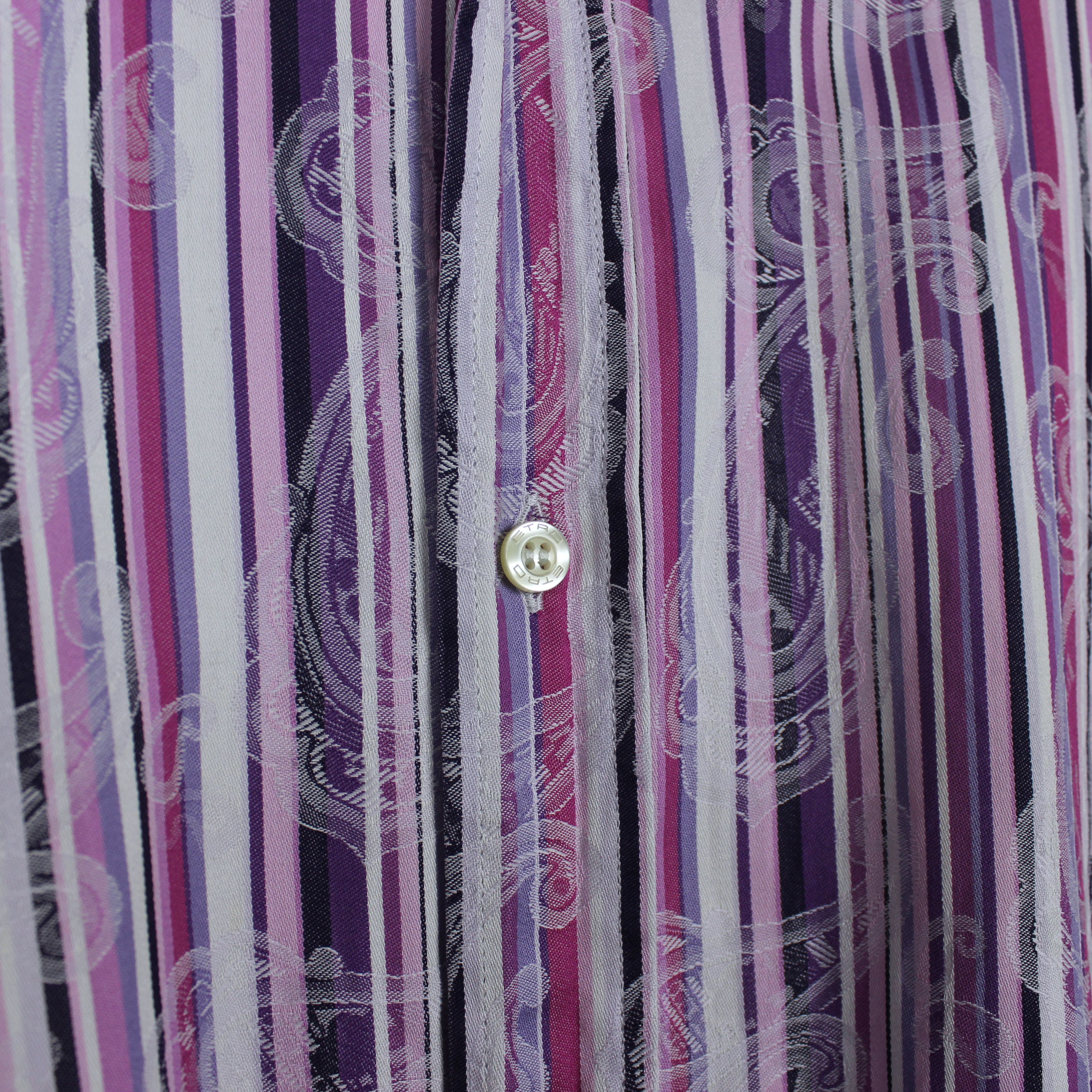 Etro Etro shirt buttons ups flowers multi 41 M L Size US M / EU 48-50 / 2 - 4 Thumbnail