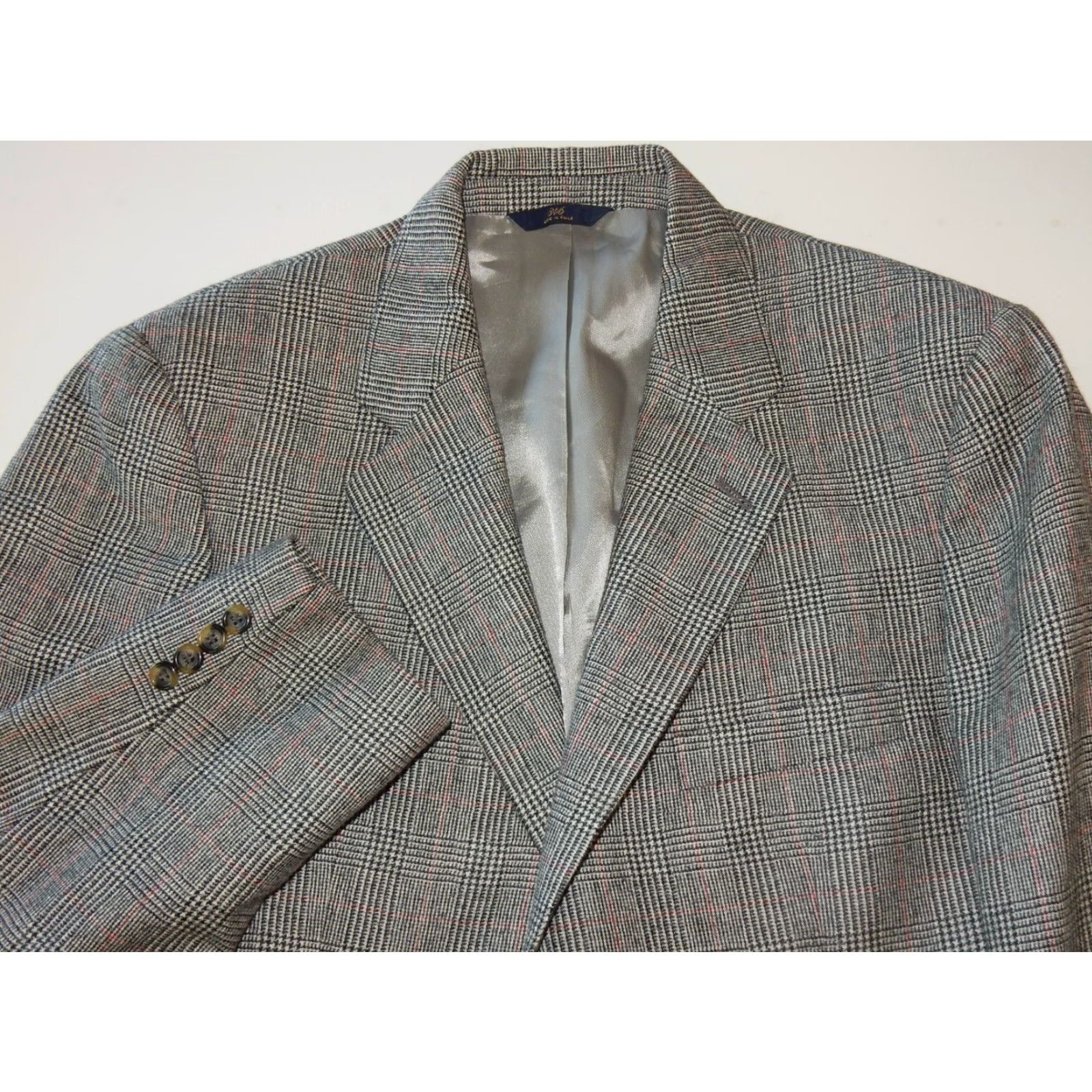 Brooks Brothers VINTAGE Brooks Brothers Men's Sport Coat Blazer Jacket Wool Size 42R Gray Classic Size 42R - 2 Thumbnail
