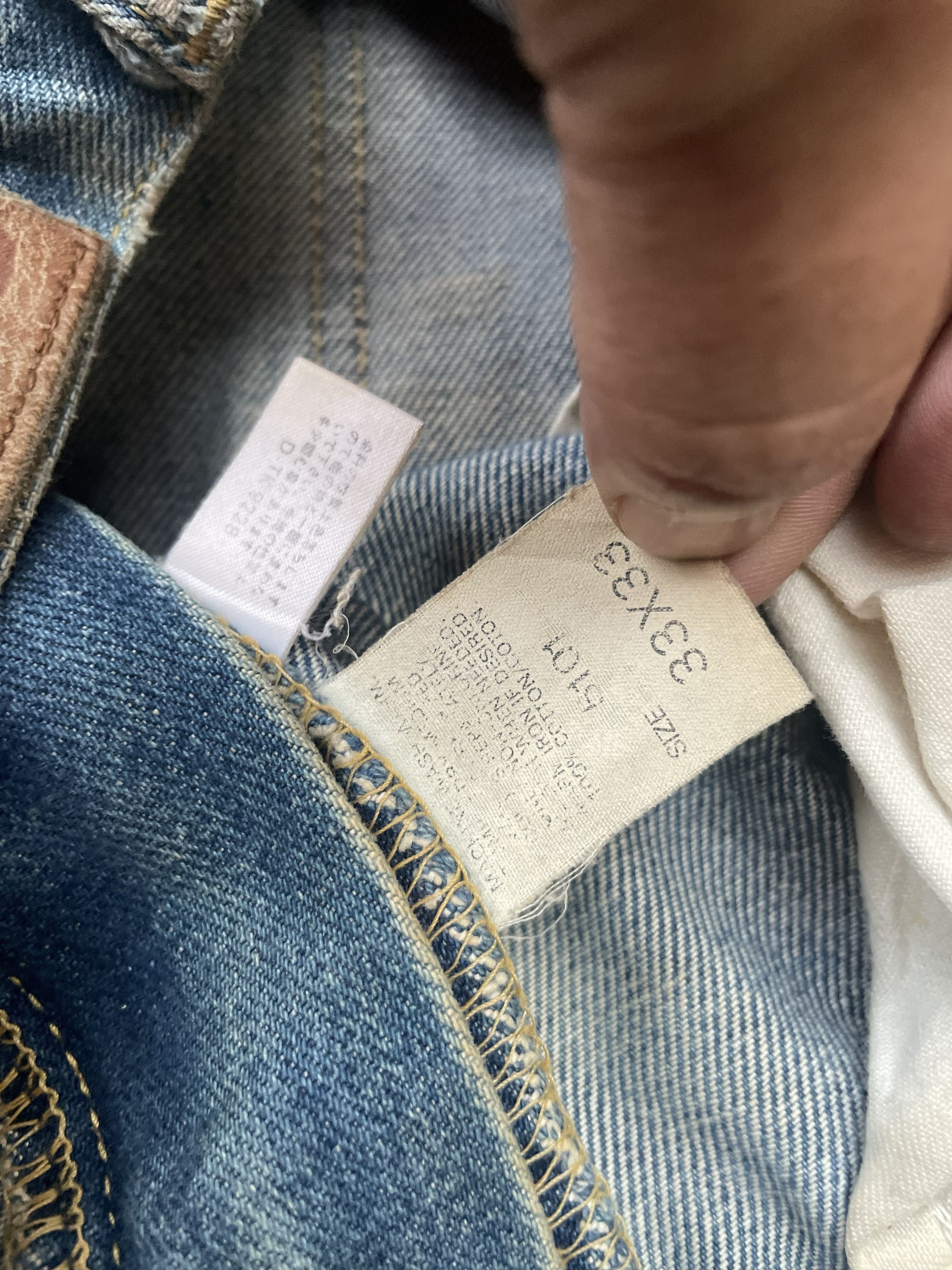 Lee Vintage Lee Riders 101 Selvedge Denim Size US 33 - 10 Thumbnail