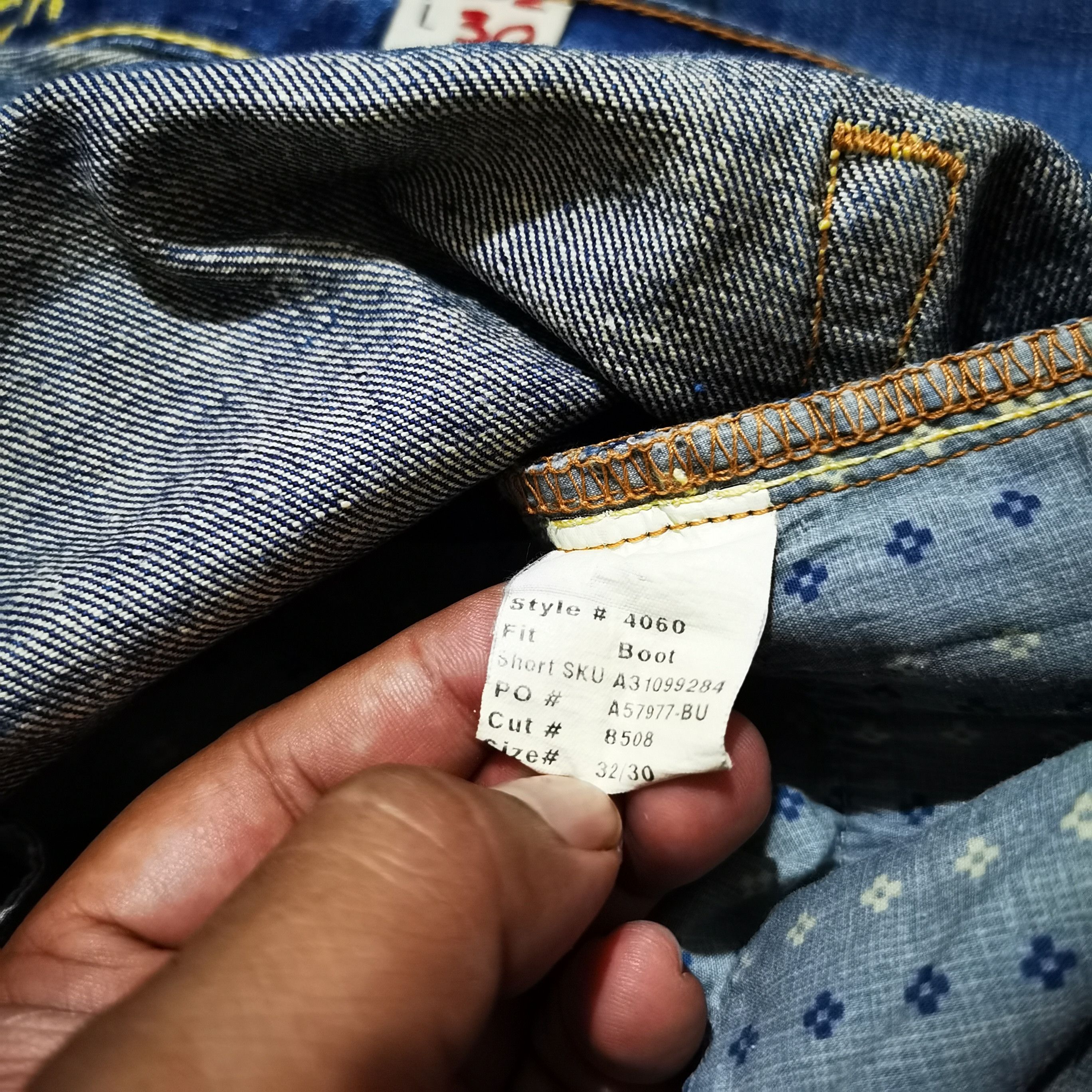 Other Distressed Denim Long Pants by Ezra Fitch Size US 36 / EU 52 - 9 Thumbnail