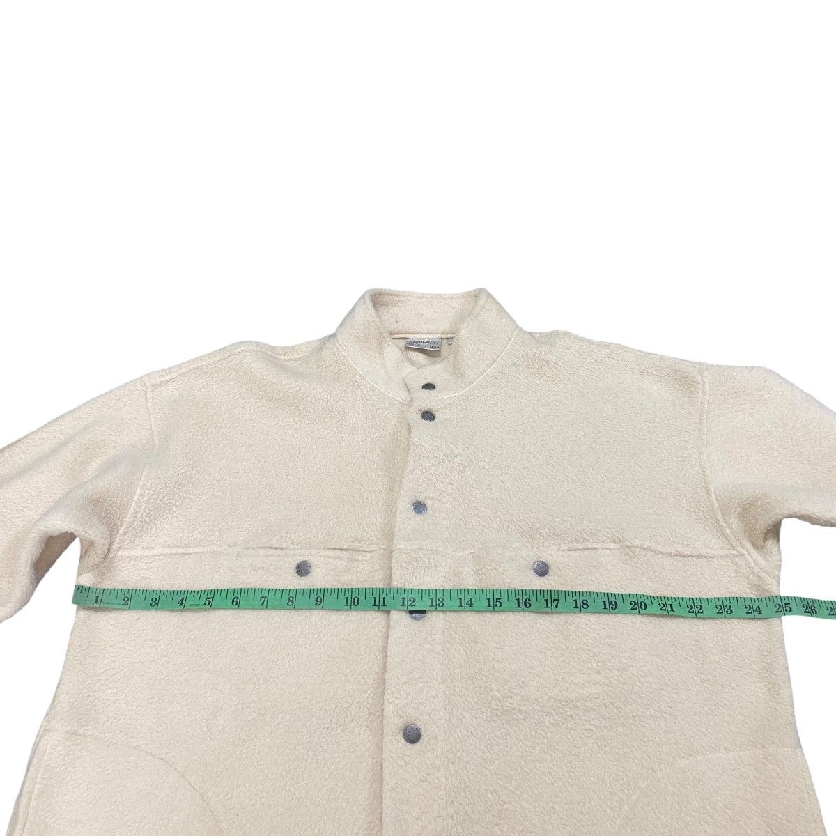 Gramicci Vintage Gramicci Fleece Button Jacket L Size Cream Colour Size US L / EU 52-54 / 3 - 11 Thumbnail