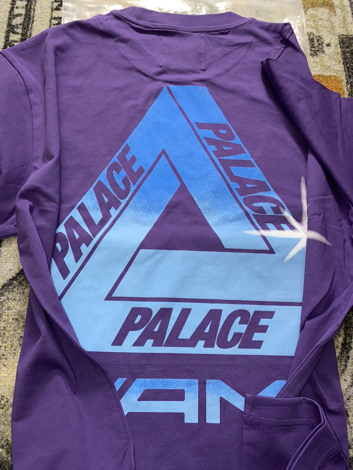 Palace Palace AMG Tri Ferg T-Shirt Purple Size US L / EU 52-54 / 3 - 2 Thumbnail