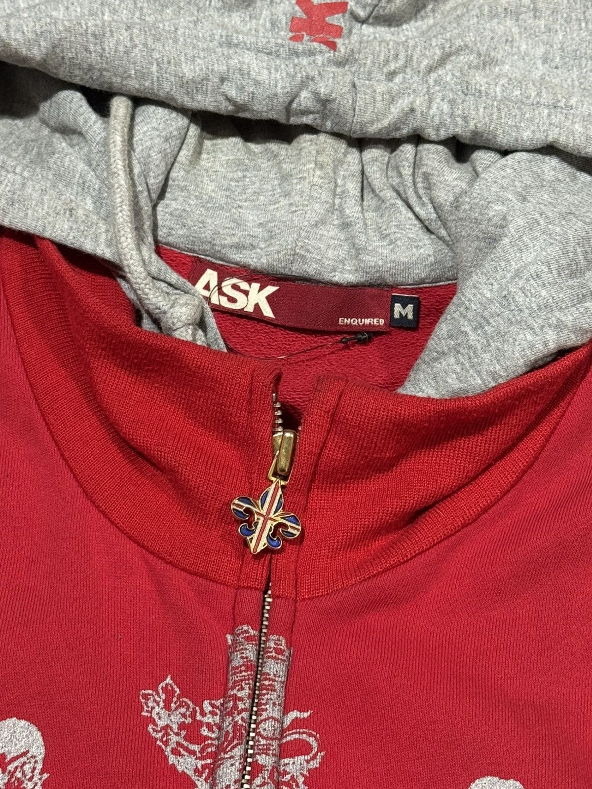 If Six Was Nine Double Layers Ask Enquired British Culture Hoodie Size US S / EU 44-46 / 1 - 5 Thumbnail