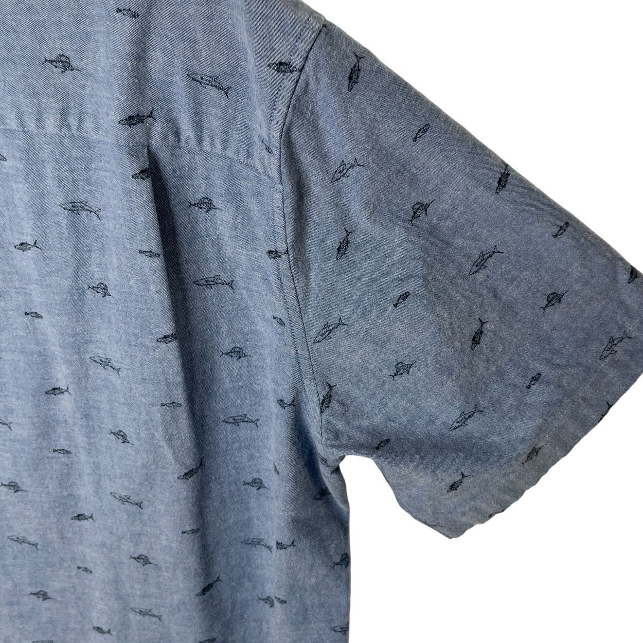 Other Hawker Rye Fish Button Down Stretch Oxford Slim XXL Tall Size US XXL / EU 58 / 5 - 9 Thumbnail