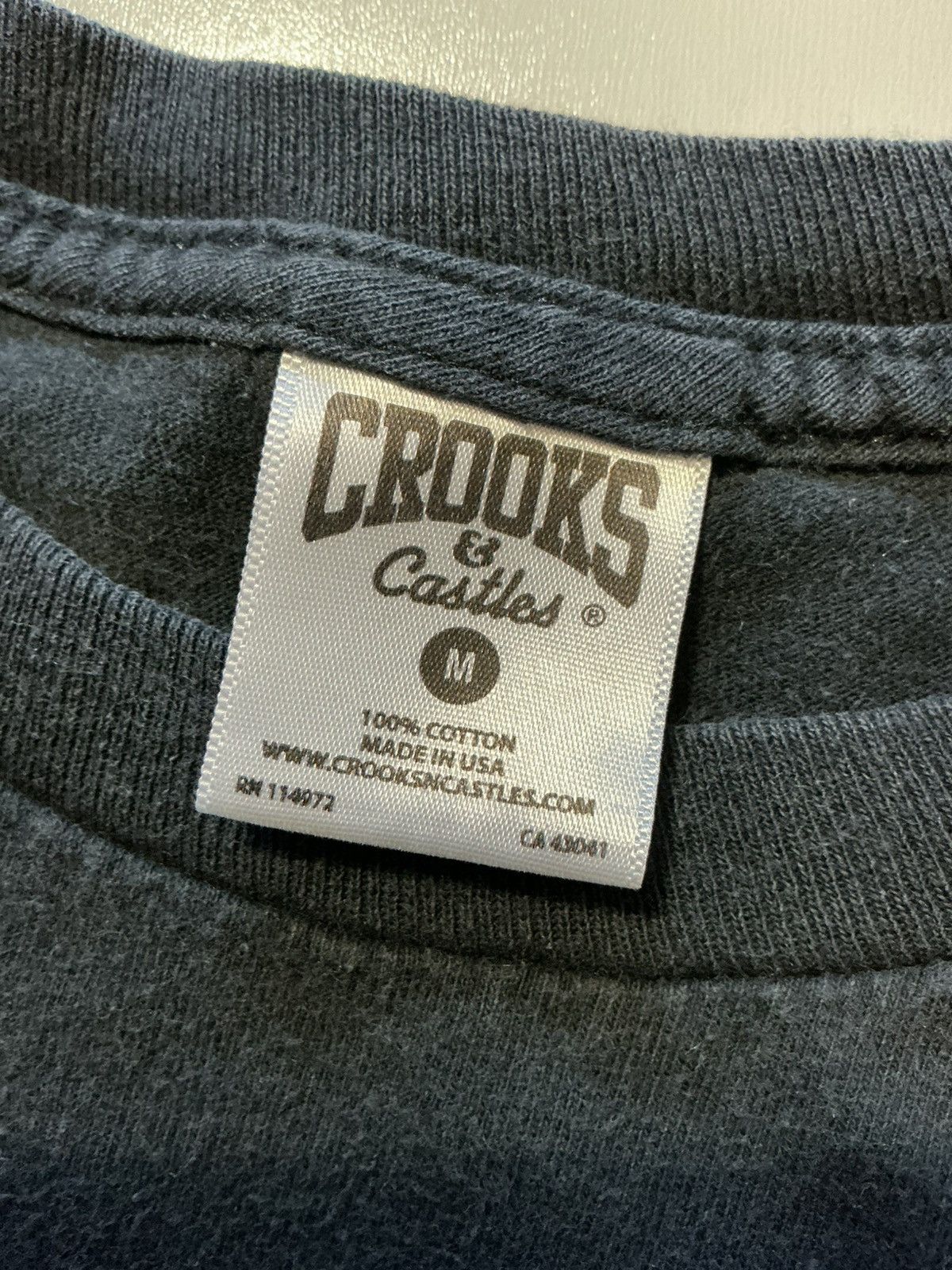 Crooks & Castles Crooks & Castles Ratchet Resolvers Gun Box Logo T-Shirt Size US M / EU 48-50 / 2 - 6 Thumbnail