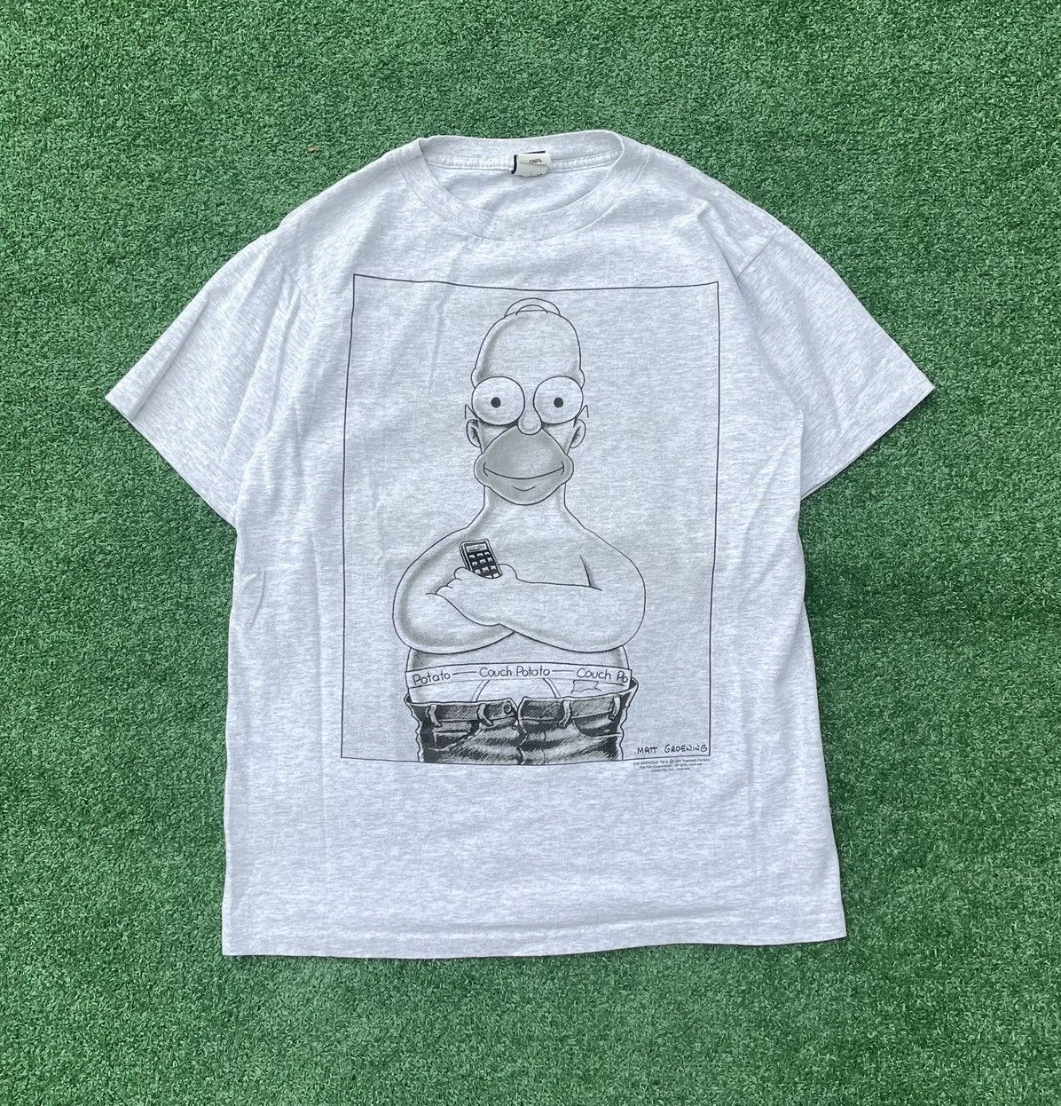 Other Homer Simpson 1994 Couch Potato Officially Licensed T-Shirt Size US L / EU 52-54 / 3 - 1 Thumbnail