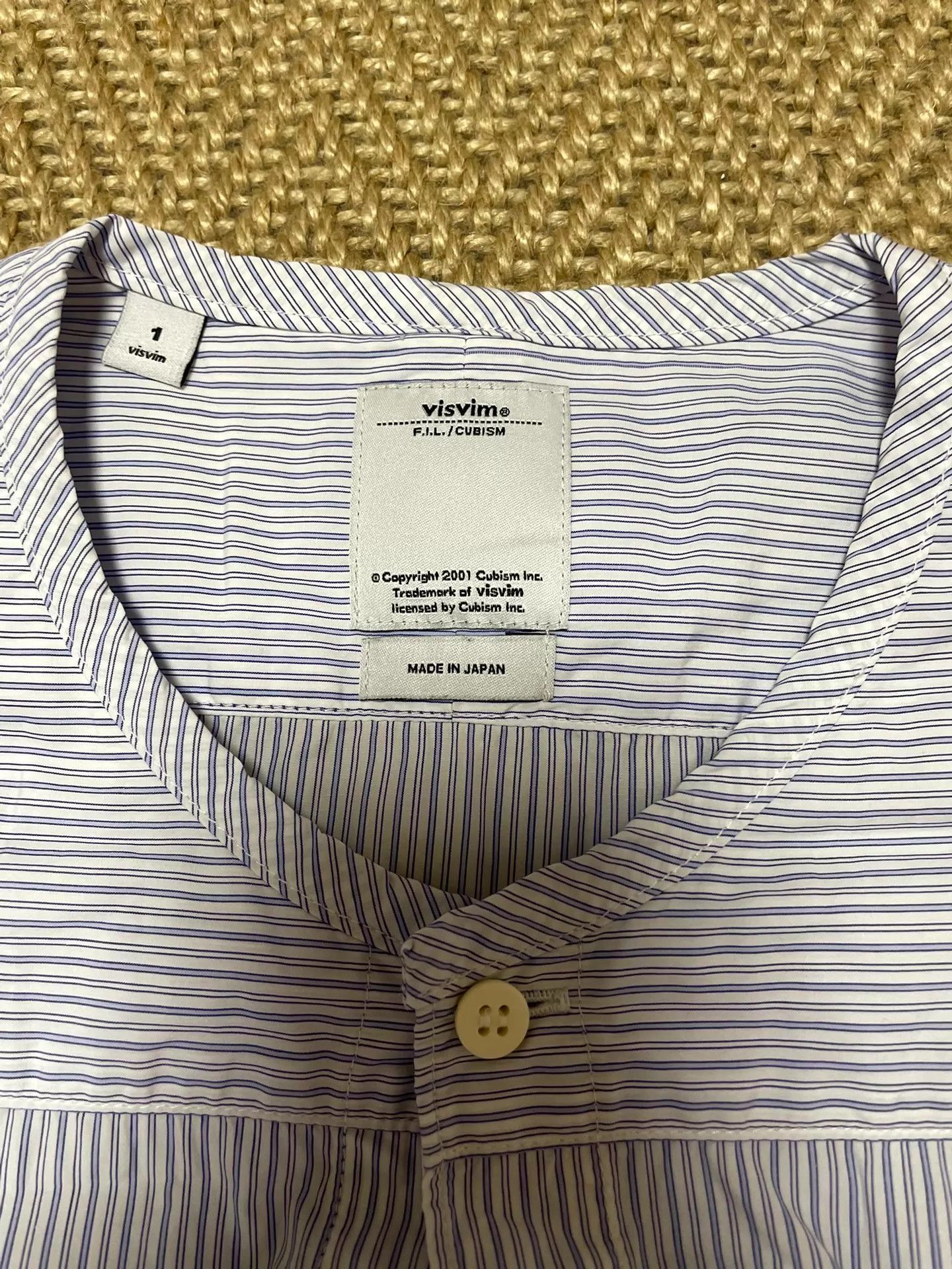 Visvim VISVIM KERCHIEF BORDER vintage patchwork strip shirt 1 good Size US S / EU 44-46 / 1 - 5 Thumbnail