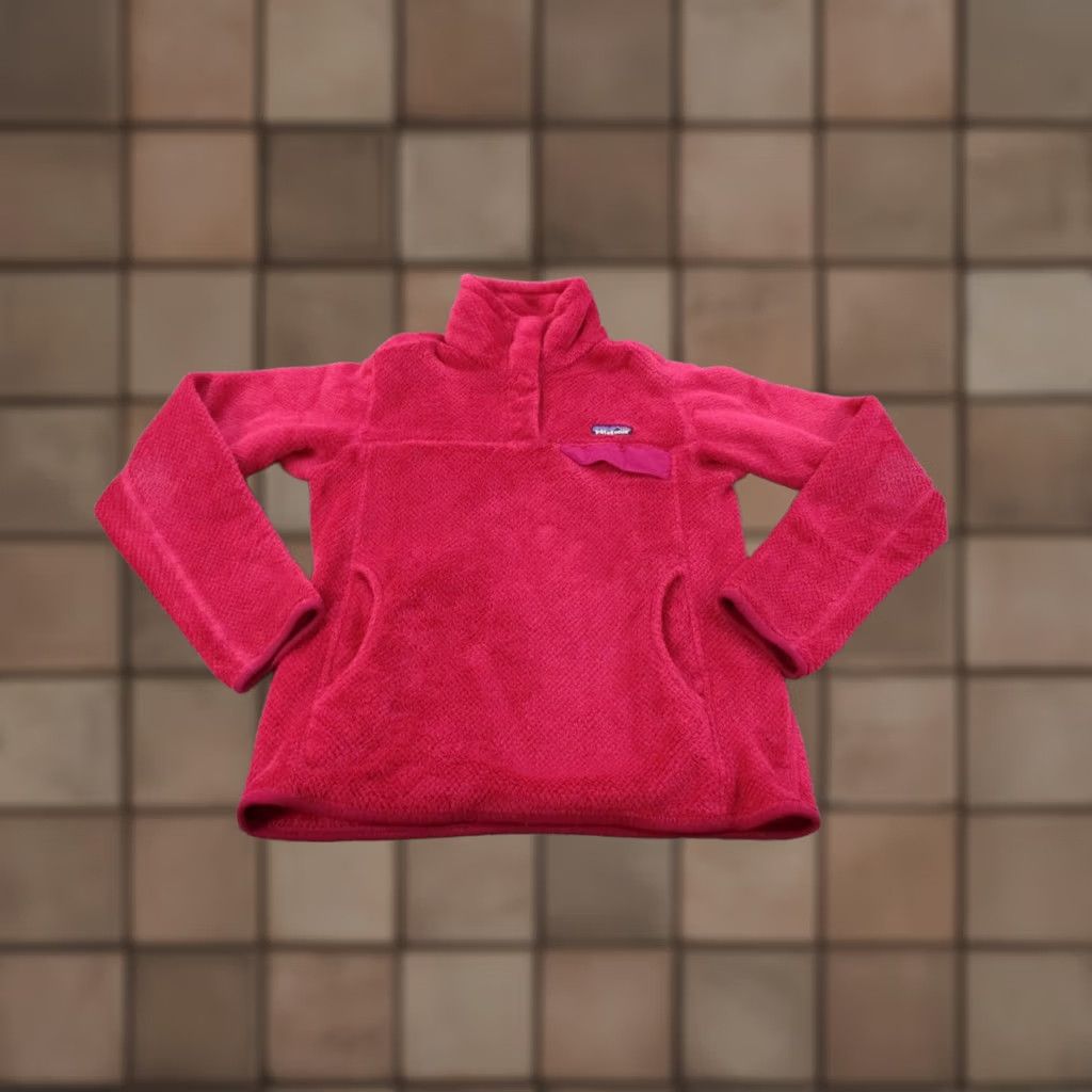 Patagonia Patagonia Jacket Womens M Pink Snap Fleece Jacket Outdoor Casual Basic Jacket Womens M Pink Size M / US 6-8 / IT 42-44 - 1 Thumbnail