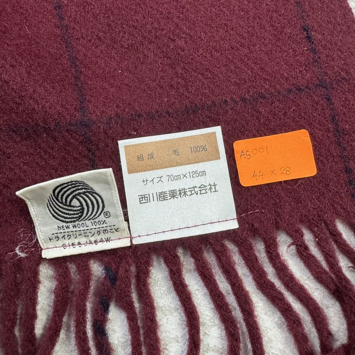 Burberry × Vintage Vintage Burberrys Scarf / Muffler / Neckwear - as0001 Size ONE SIZE - 9 Thumbnail