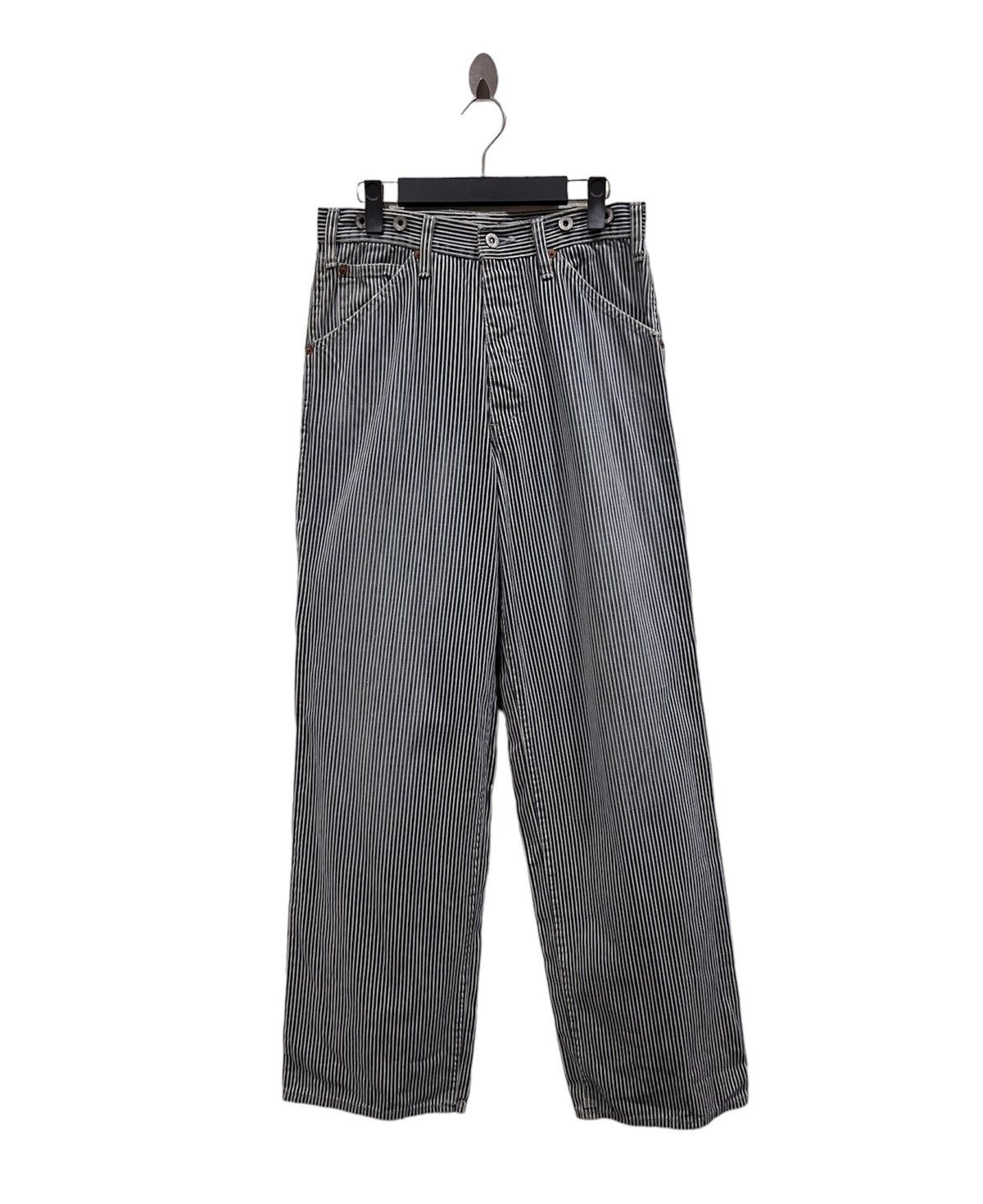 Japanese Brand Japanese Brand Salty Dog Hickory Workers Pant Size US 29 - 1 Thumbnail
