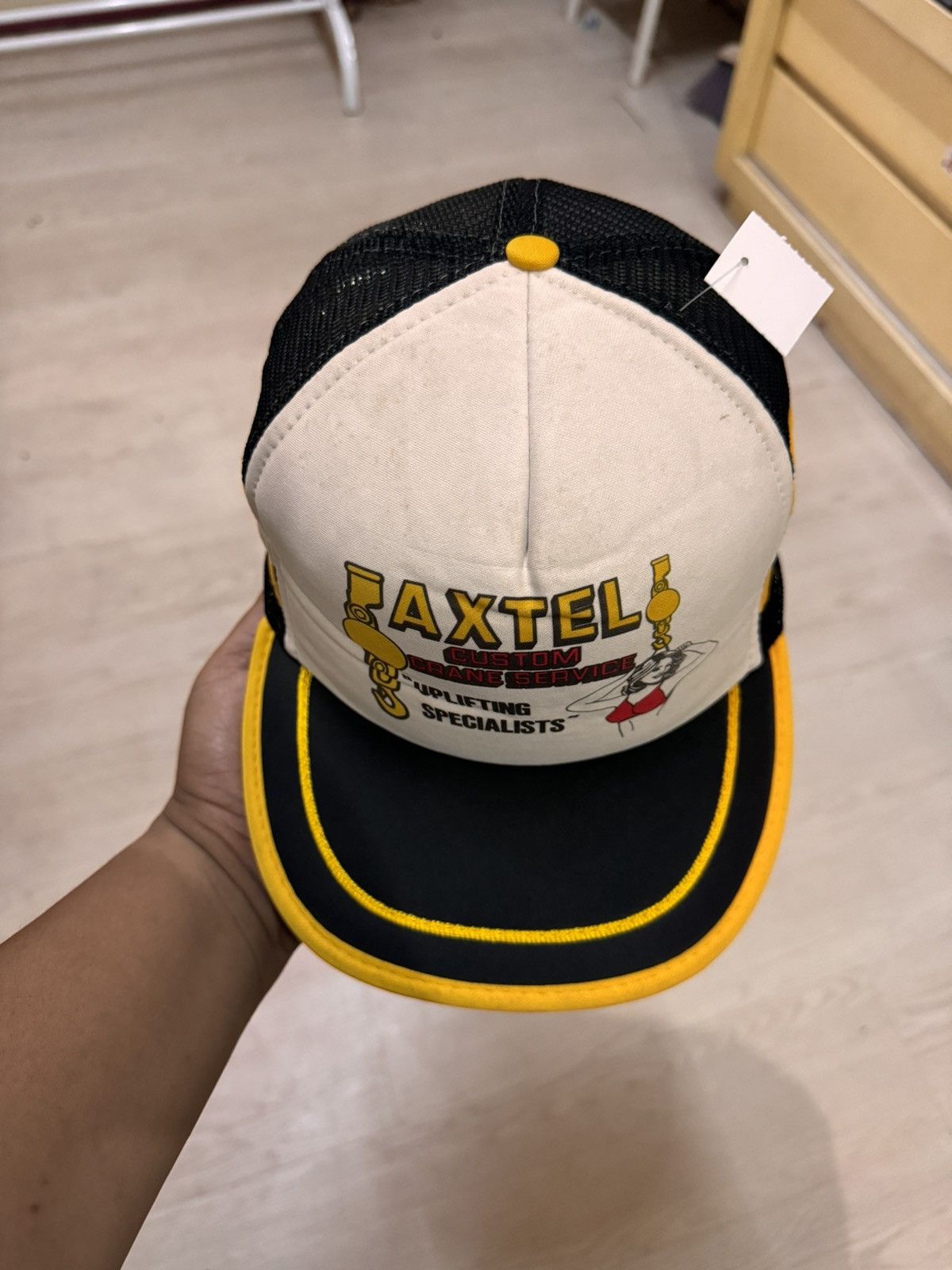 Vintage Vintage 80s Trucker Cap Snapback 3 Stripes Size ONE SIZE - 2 Thumbnail