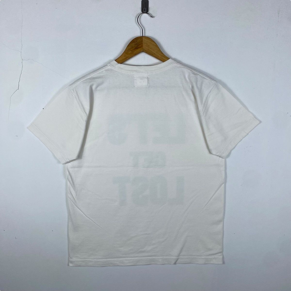 Japanese Brand Vintage "Let's Get Lost" A Two Pipe Problem Letterpress Tee Size US M / EU 48-50 / 2 - 4 Thumbnail
