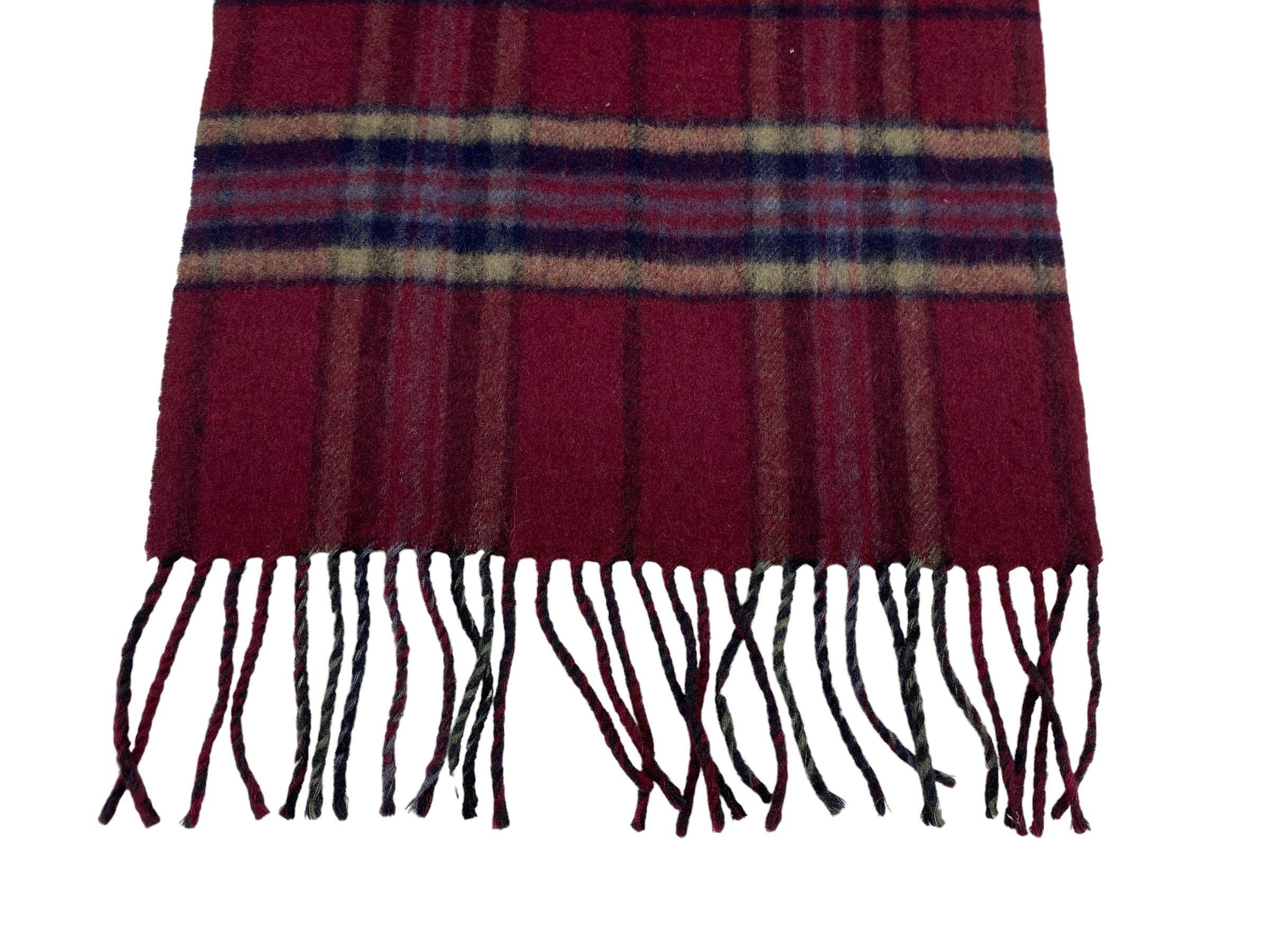 Mila Schon Vintage Mila Schön Checkered Wool-Blend Scarf Luxury Wrap Size ONE SIZE - 7 Thumbnail