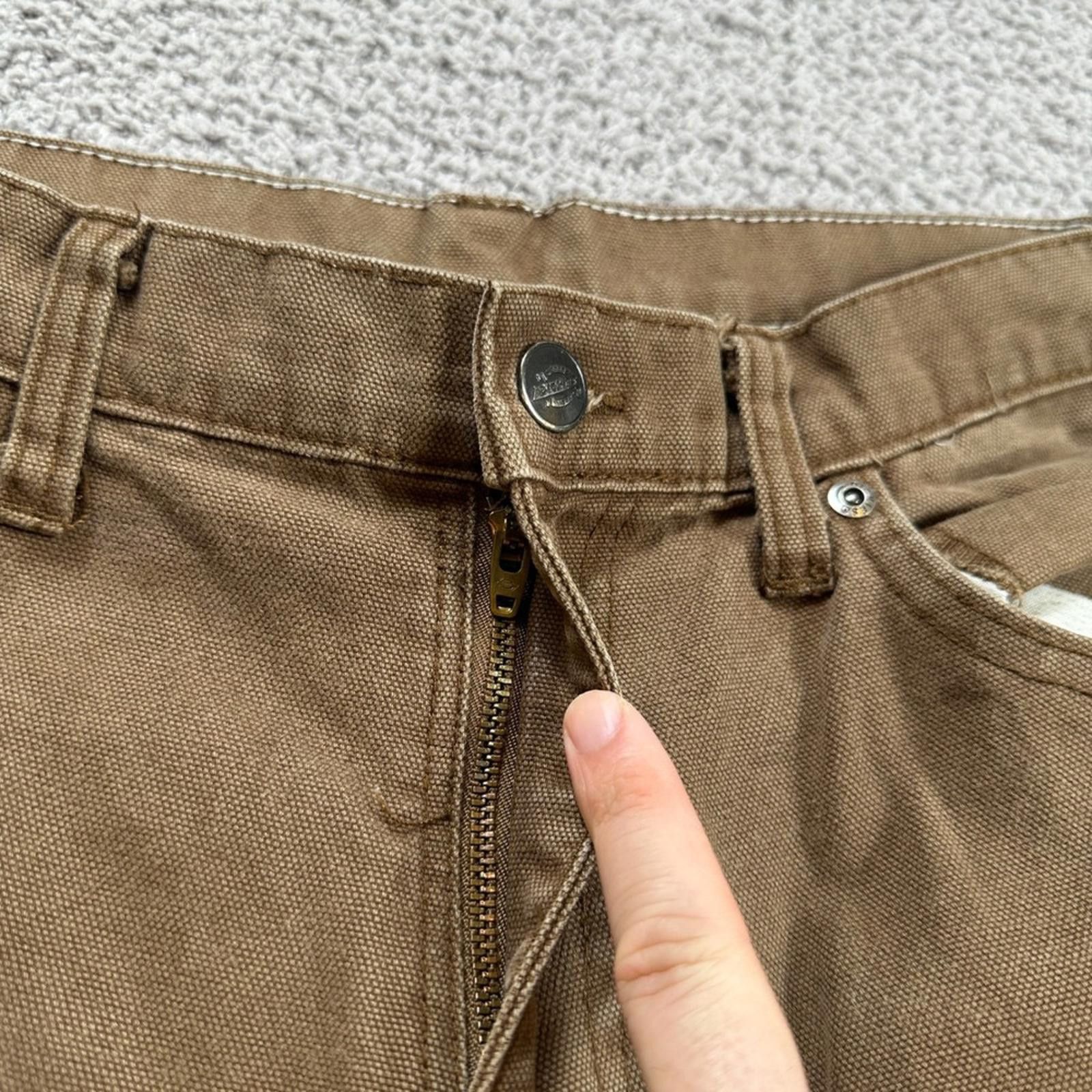 Dickies Dickies Carpenter Pants Mens 30x32 Brown Duck Canvas Paint Size US 30 / EU 46 - 10 Thumbnail