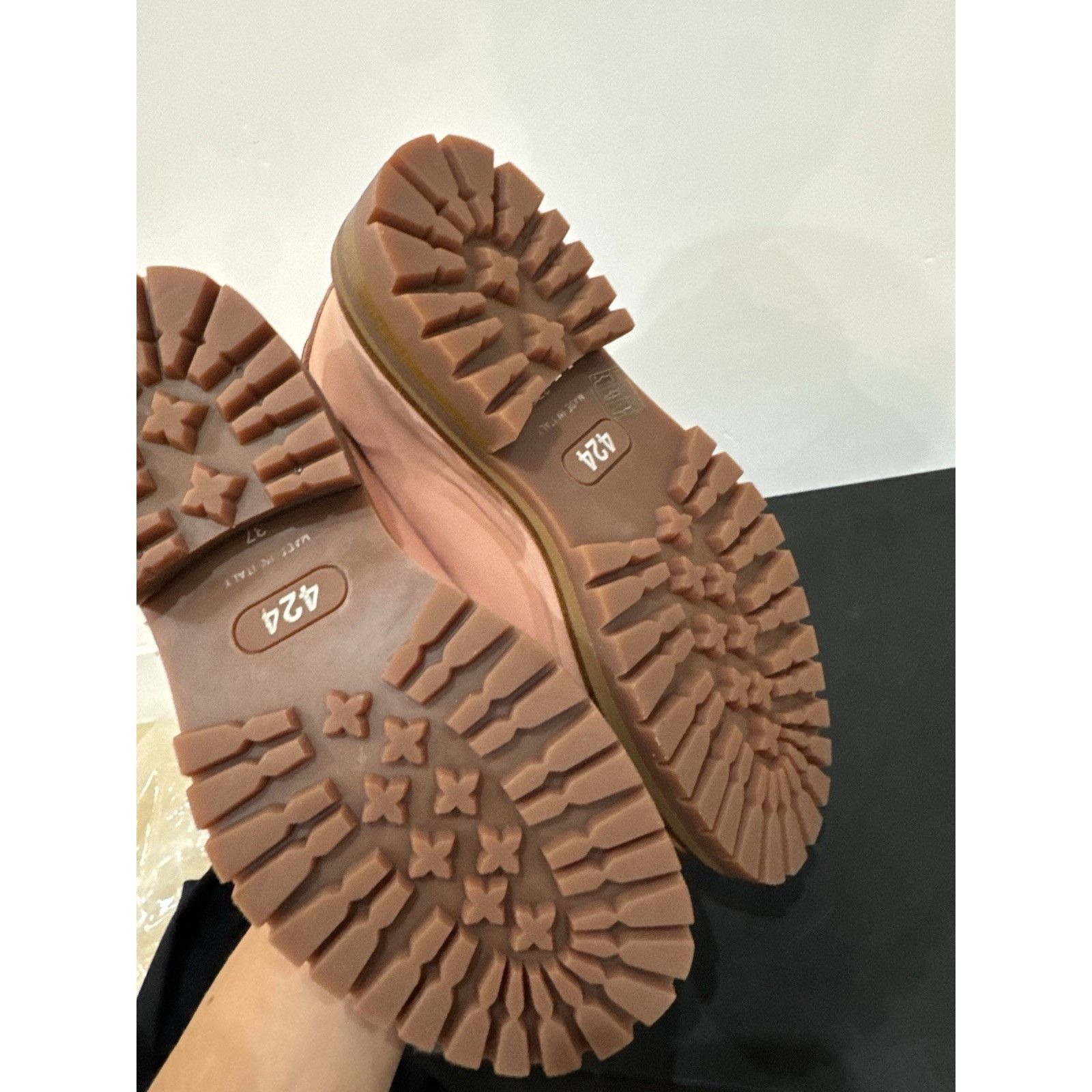 424 424 Marathon Boot 'Light Pink' Zipped Ankle Size 37 Size US 5 / EU 37 - 8 Thumbnail