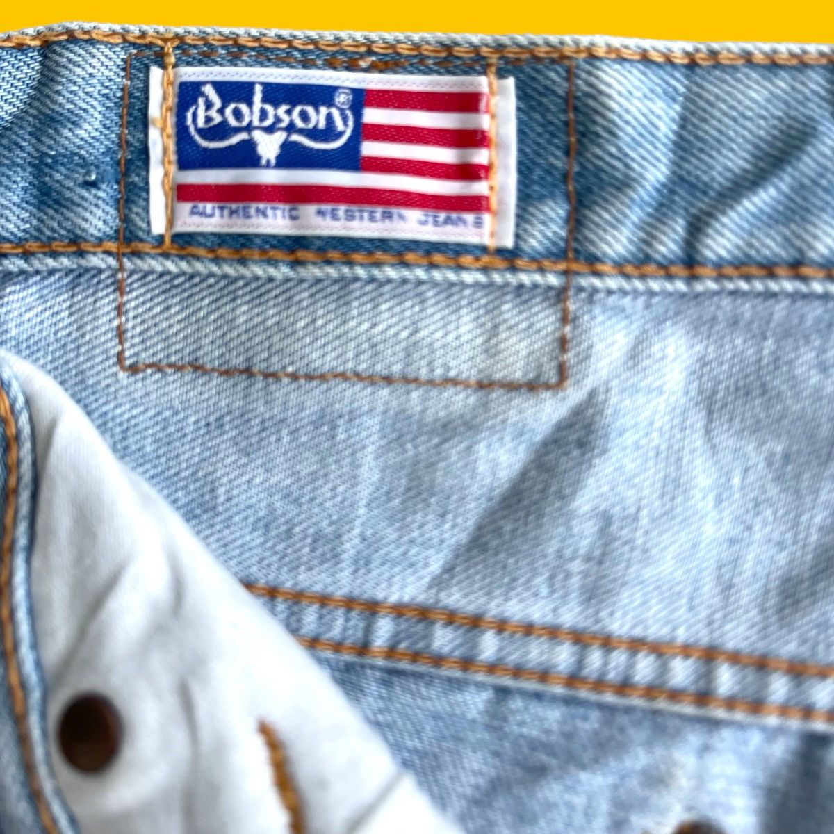 Jean 🔥 Bobson Light Blue Distressed Rusty Denim W29 🔥 Size US 29 - 11 Thumbnail