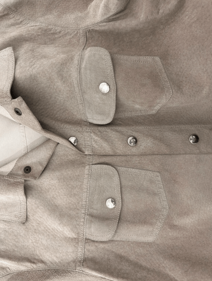 Maison Margiela Maison Margiela Jacket Leather Coat Biker Belt Suede EX0013 Size US M / EU 48-50 / 2 - 8 Thumbnail