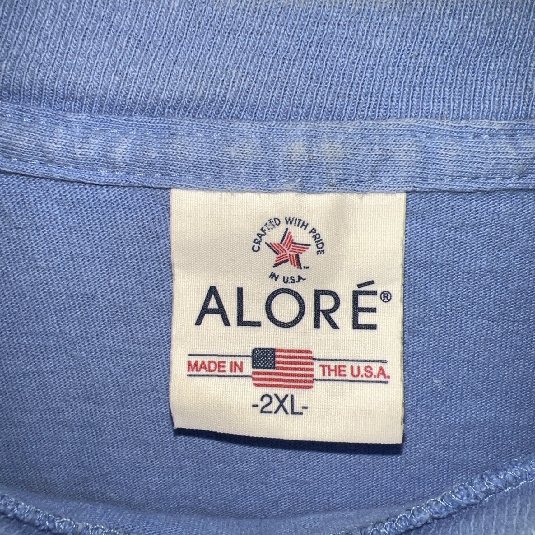 Vintage VTG Alore T-Shirt Blue USA 2XL Stitch What Would Scooby Do? Mens Shirt Size US XXL / EU 58 / 5 - 3 Thumbnail